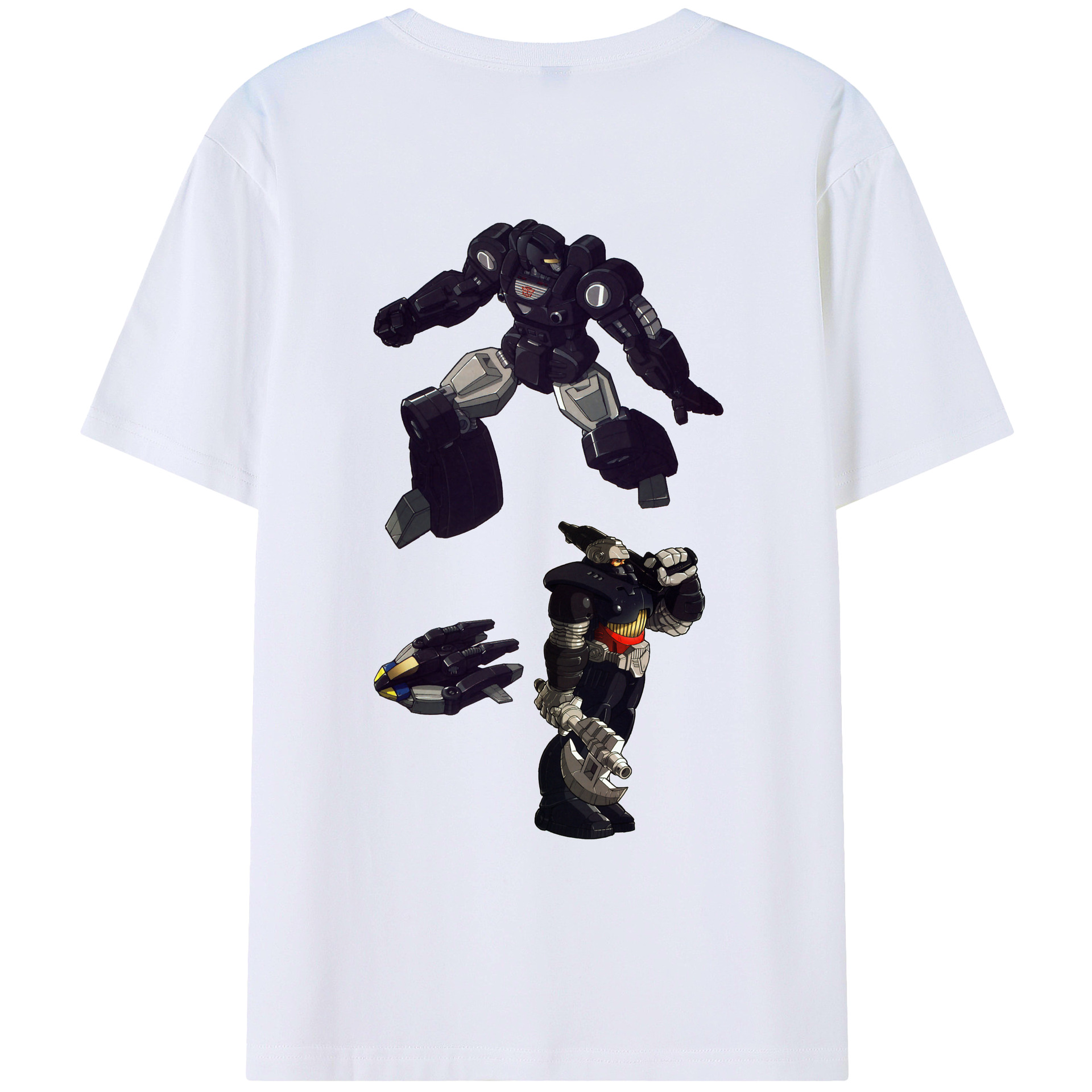 （画像用）  綿100％ メンズ半袖Tシャツ（バックプリント） 通気性