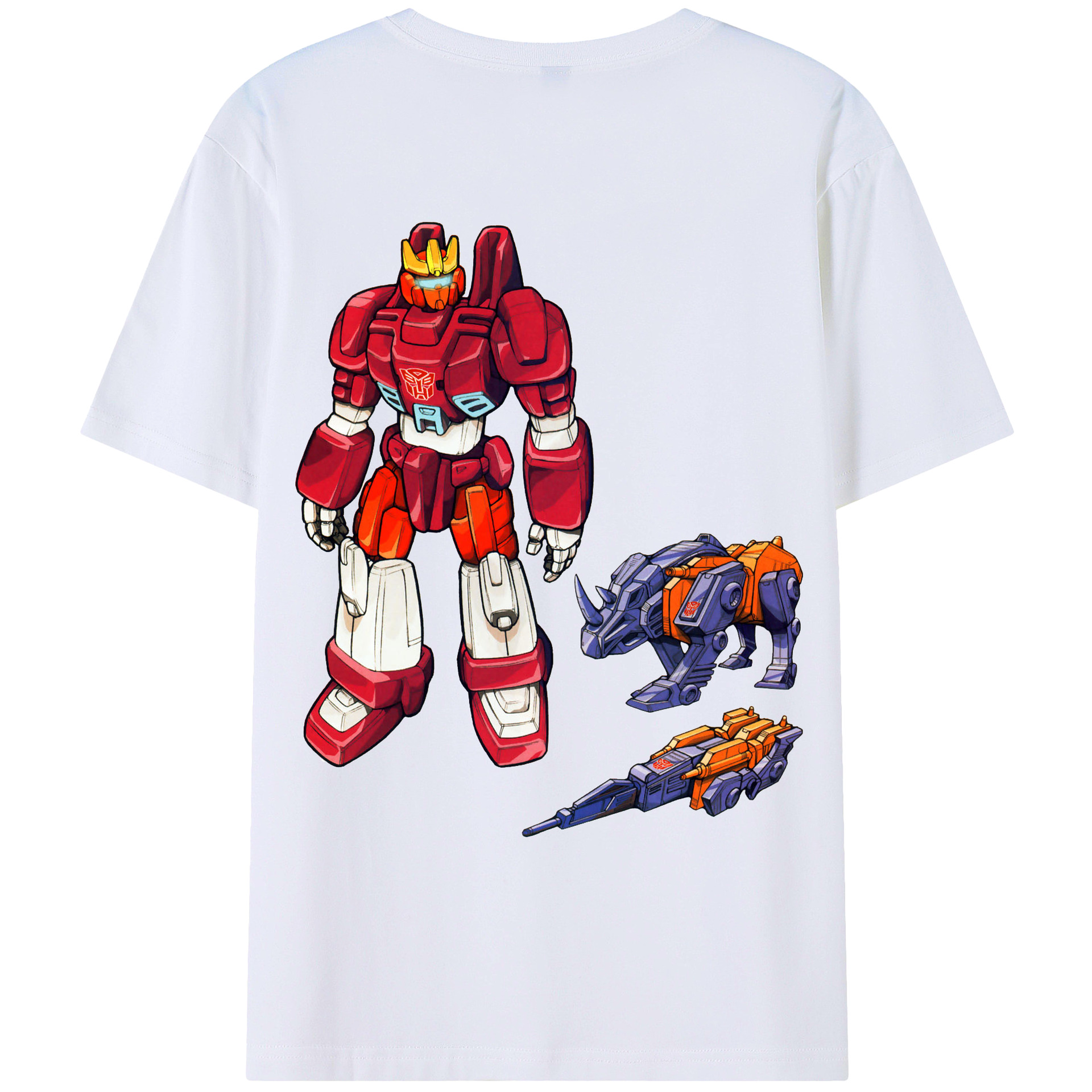 （画像用）  綿100％ メンズ半袖Tシャツ（バックプリント） 通気性