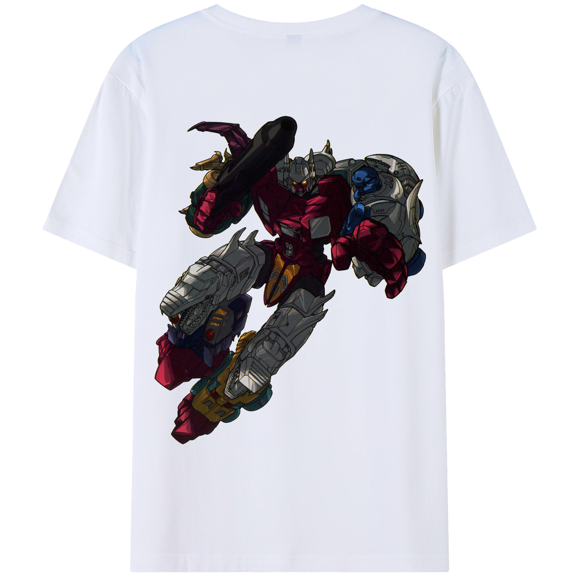 （画像用）  綿100％ メンズ半袖Tシャツ（バックプリント） 通気性