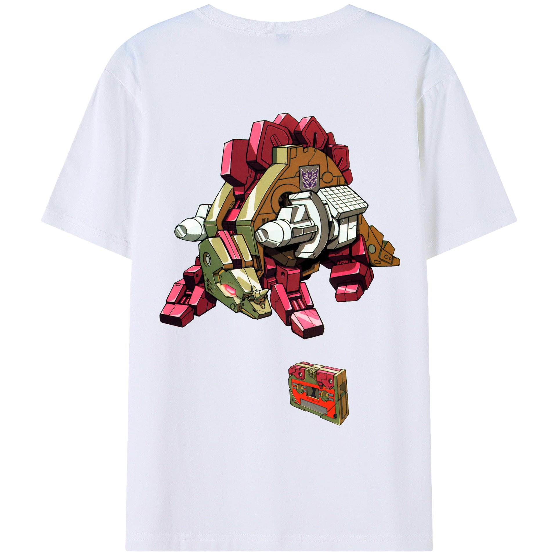 （画像用）  綿100％ メンズ半袖Tシャツ（バックプリント） 通気性