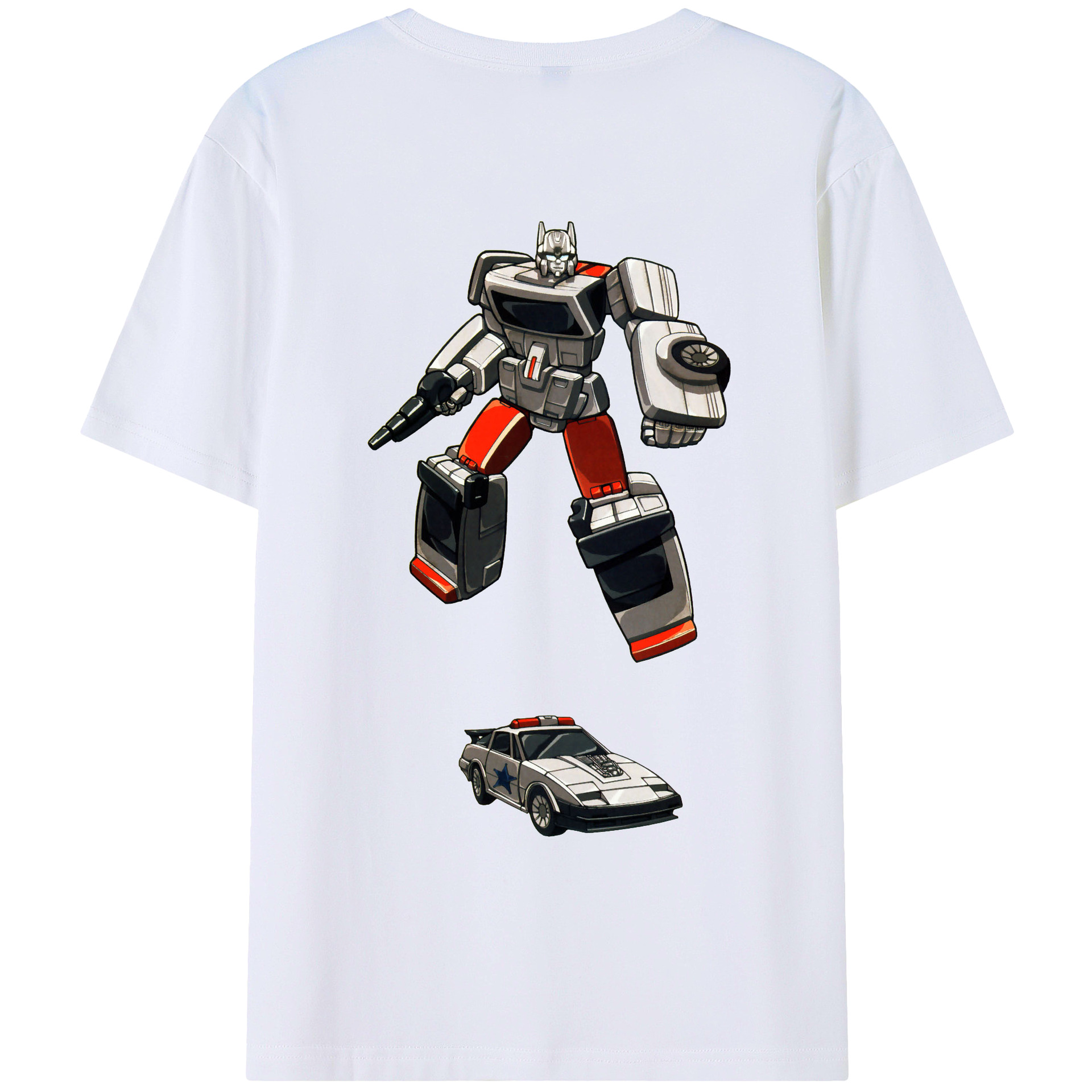 （画像用）  綿100％ メンズ半袖Tシャツ（バックプリント） 通気性