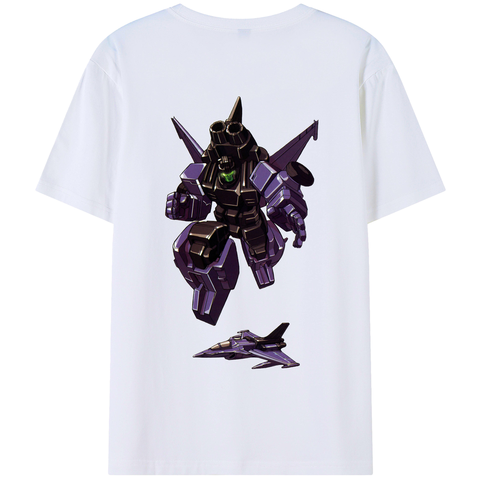 （画像用）  綿100％ メンズ半袖Tシャツ（バックプリント） 通気性