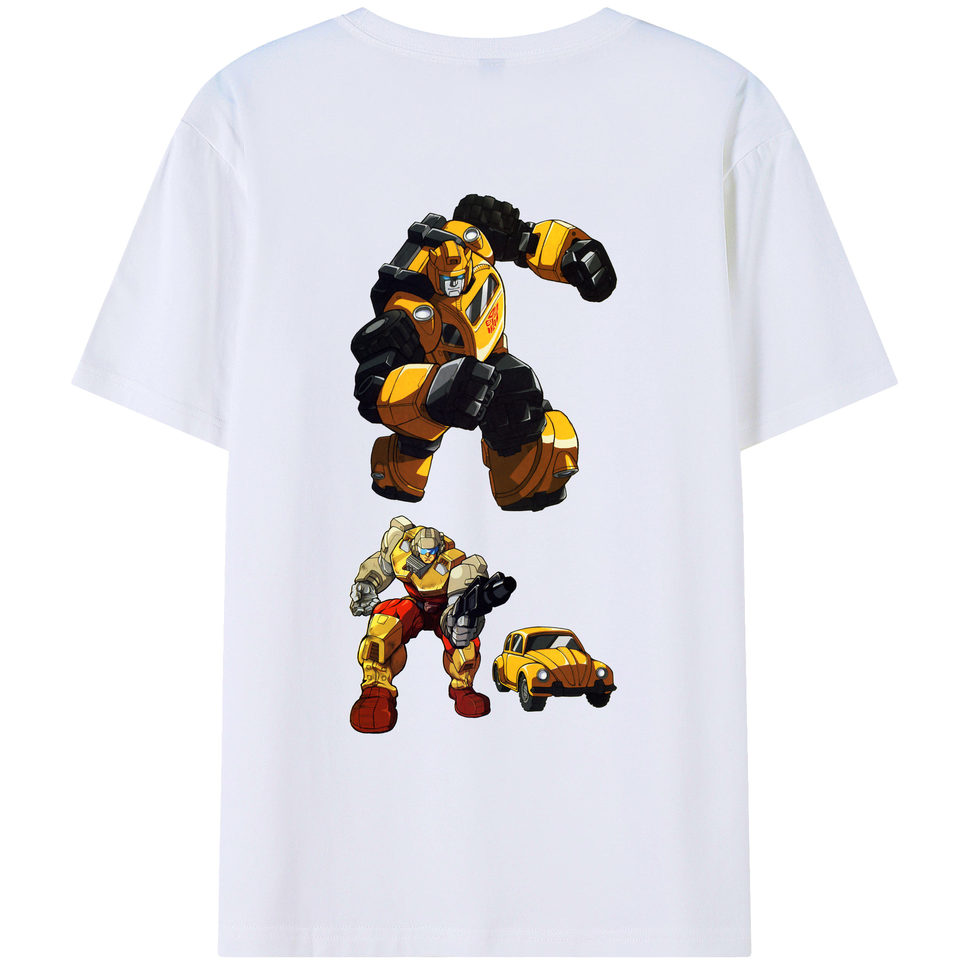 （画像用）  綿100％ メンズ半袖Tシャツ（バックプリント） 通気性