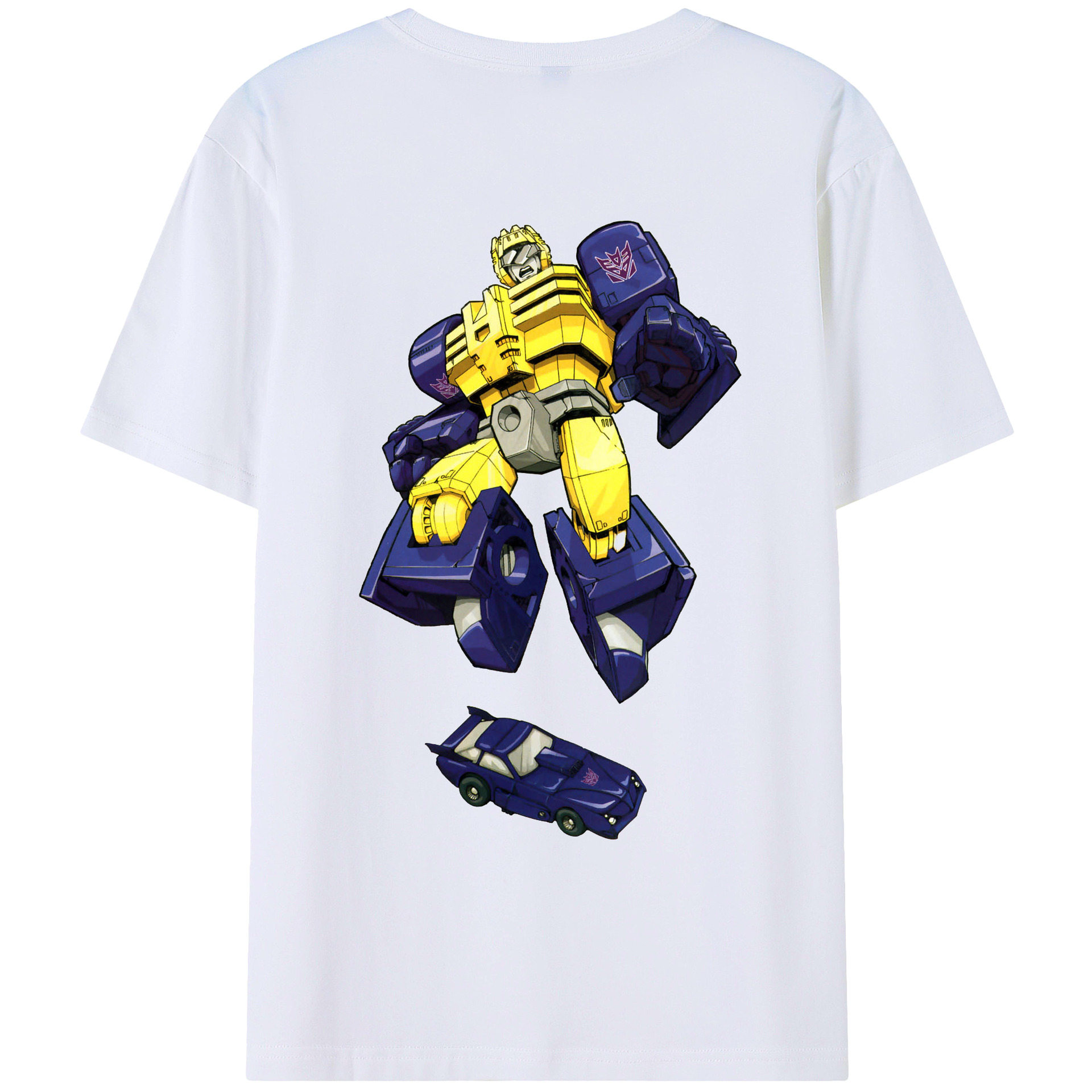 （画像用）  綿100％ メンズ半袖Tシャツ（バックプリント） 通気性