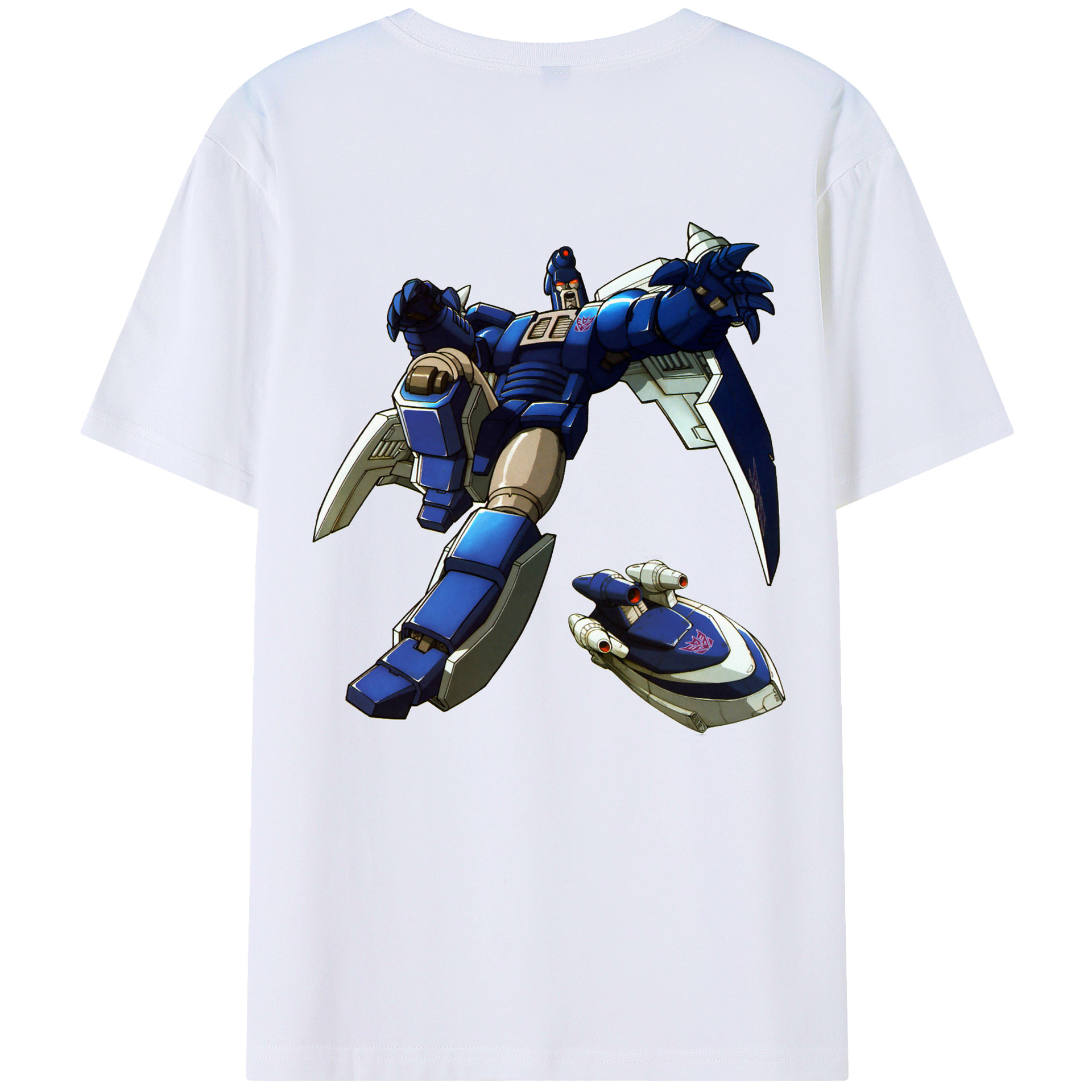 （画像用）  綿100％ メンズ半袖Tシャツ（バックプリント） 通気性