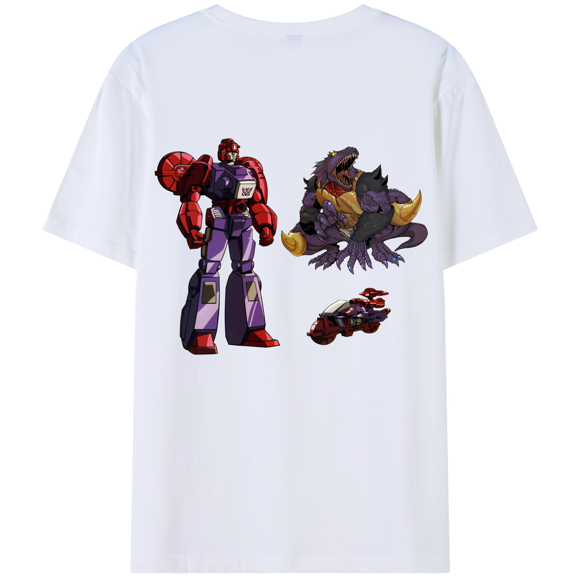 （画像用）  綿100％ メンズ半袖Tシャツ（バックプリント） 通気性
