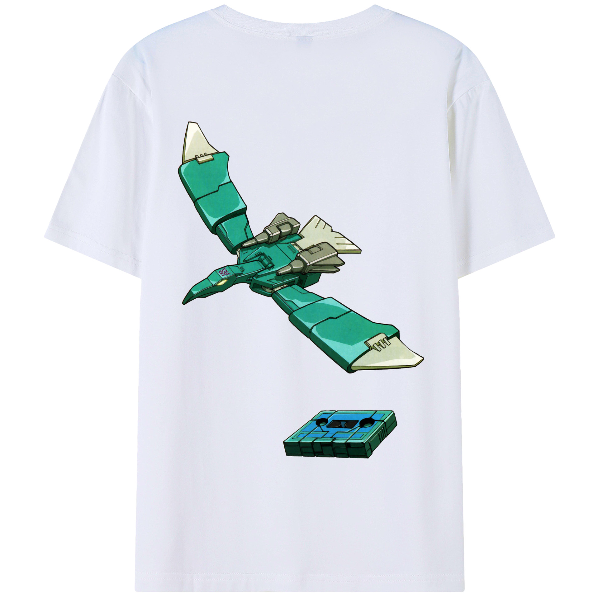 （画像用）  綿100％ メンズ半袖Tシャツ（バックプリント） 通気性