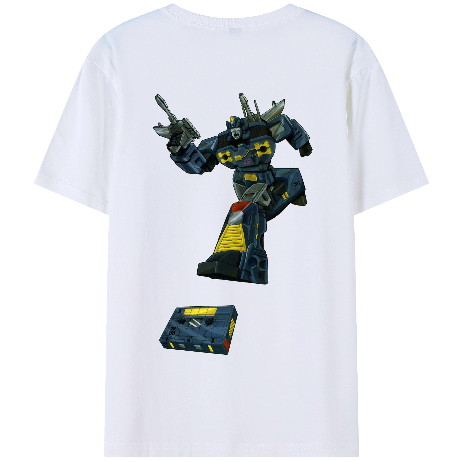 （画像用）  綿100％ メンズ半袖Tシャツ（バックプリント） 通気性