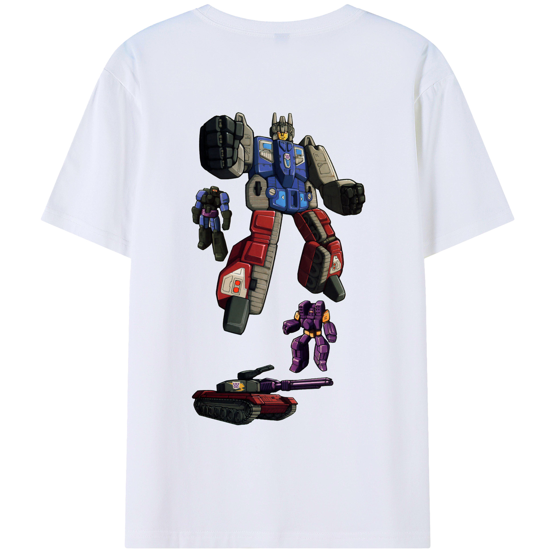 （画像用）  綿100％ メンズ半袖Tシャツ（バックプリント） 通気性