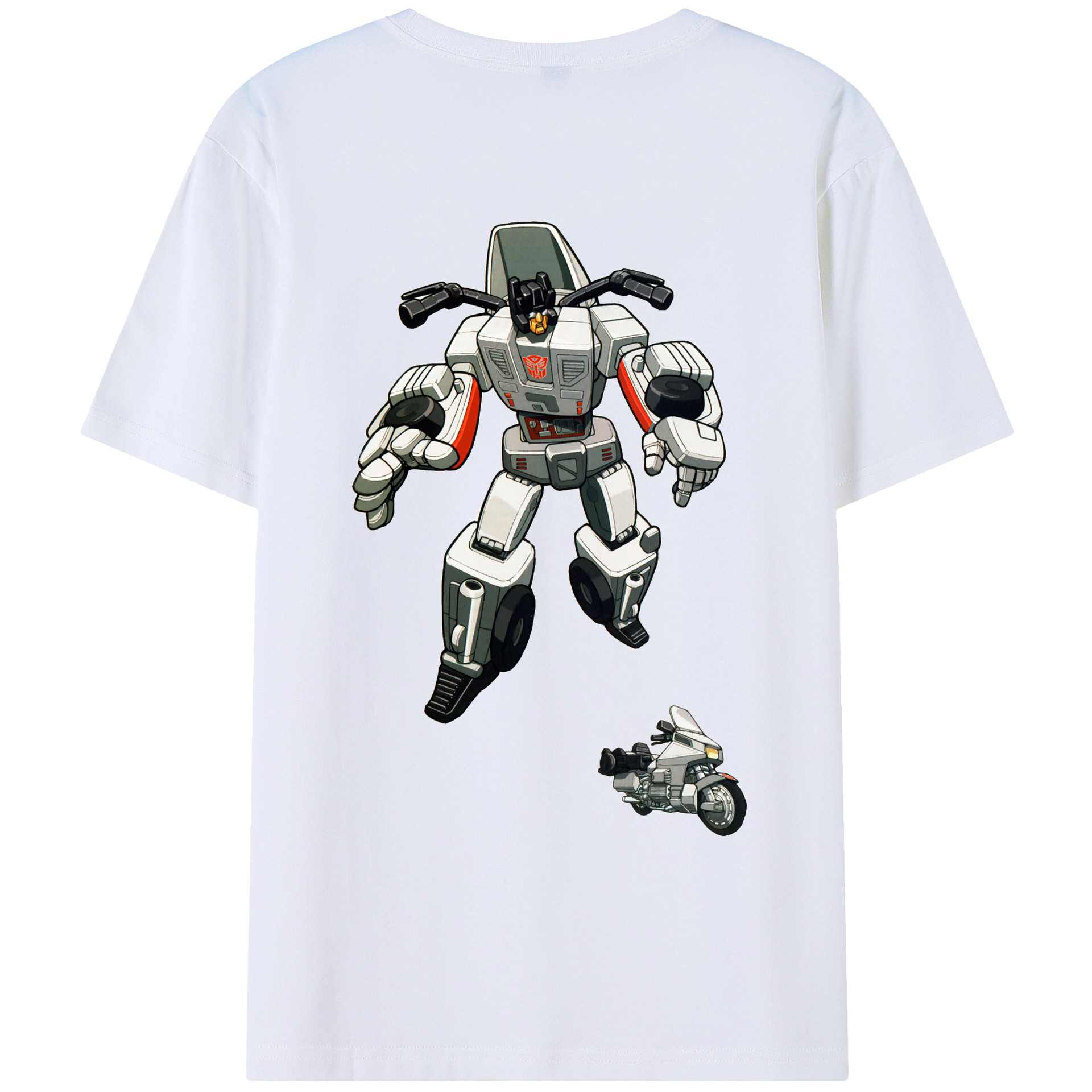 （画像用）  綿100％ メンズ半袖Tシャツ（バックプリント） 通気性