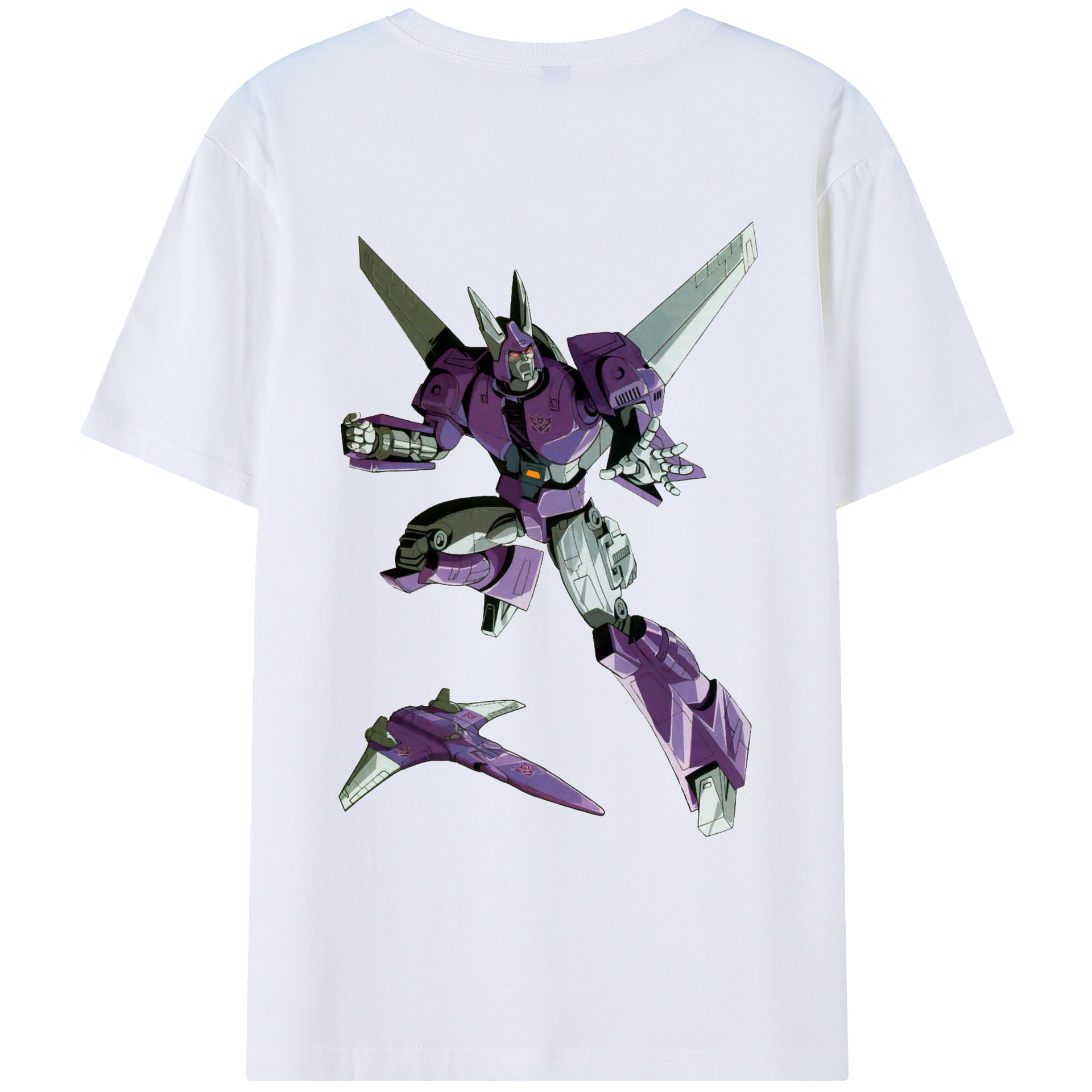 （画像用）  綿100％ メンズ半袖Tシャツ（バックプリント） 通気性