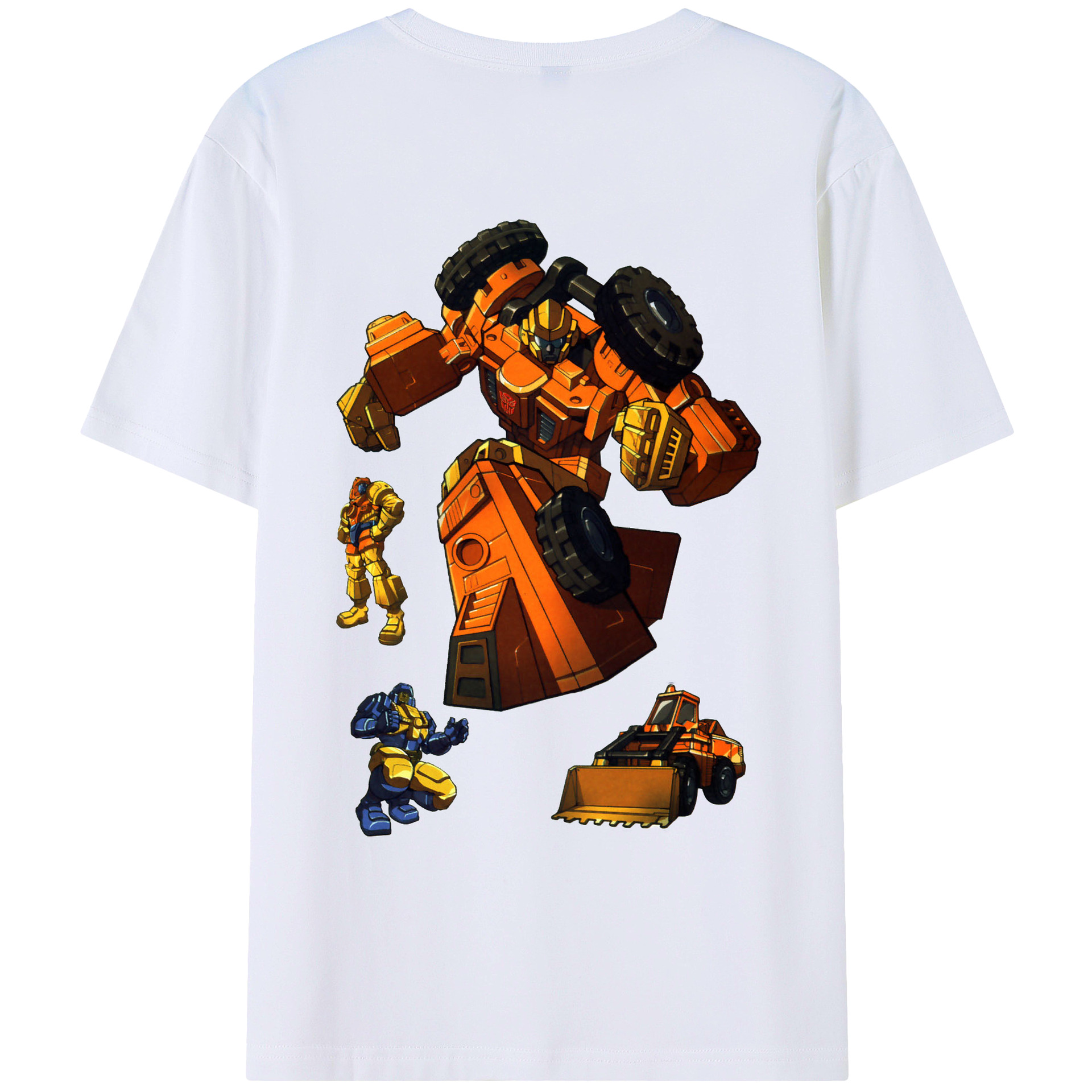 （画像用）  綿100％ メンズ半袖Tシャツ（バックプリント） 通気性