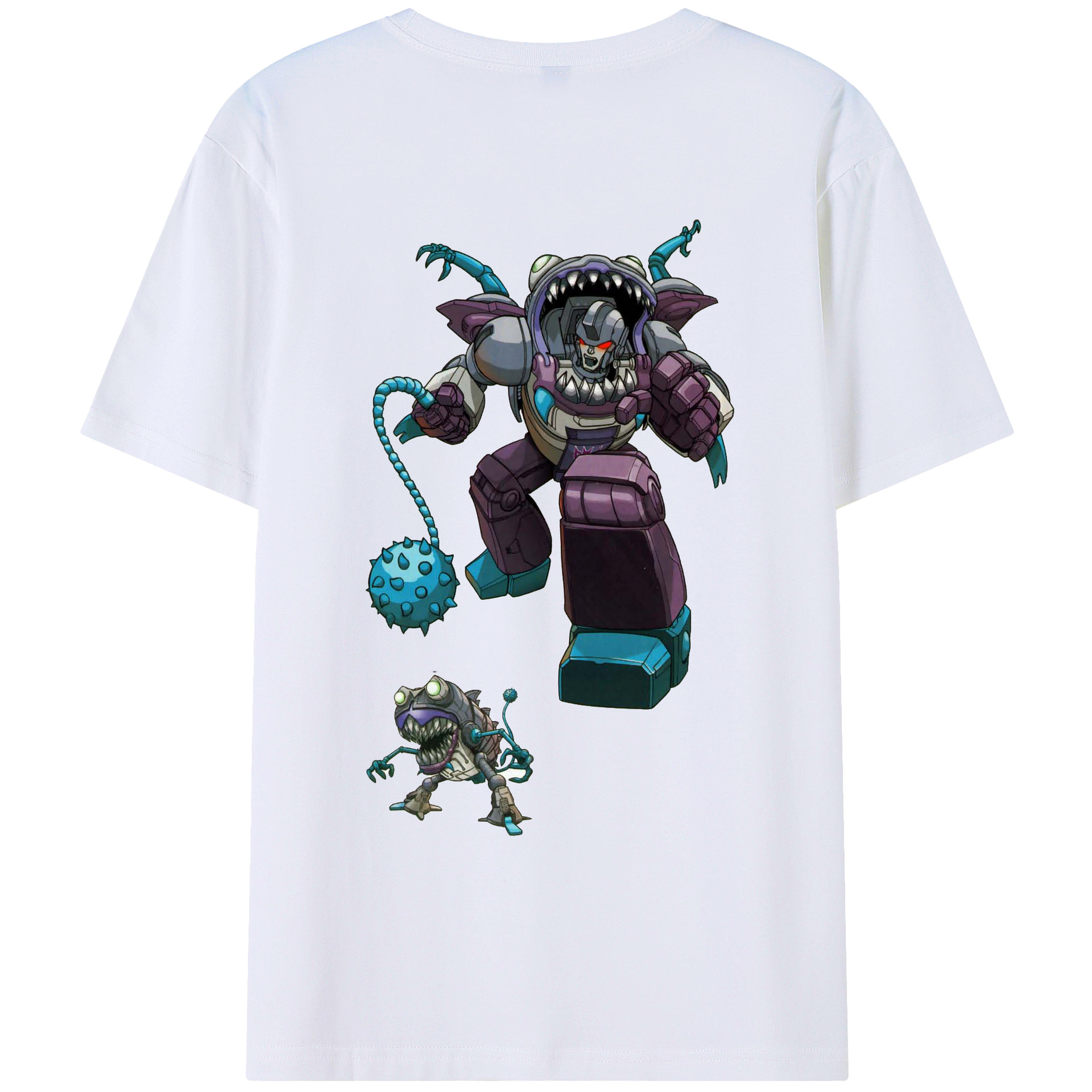 （画像用）  綿100％ メンズ半袖Tシャツ（バックプリント） 通気性