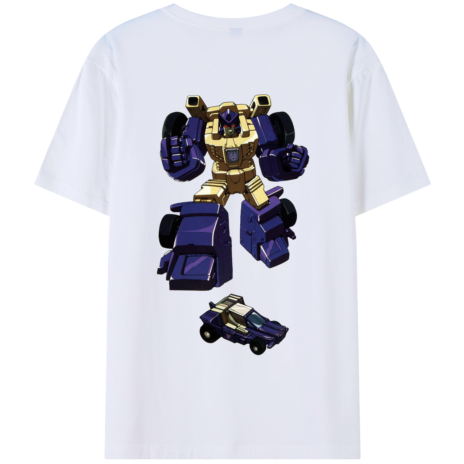 （画像用）  綿100％ メンズ半袖Tシャツ（バックプリント） 通気性
