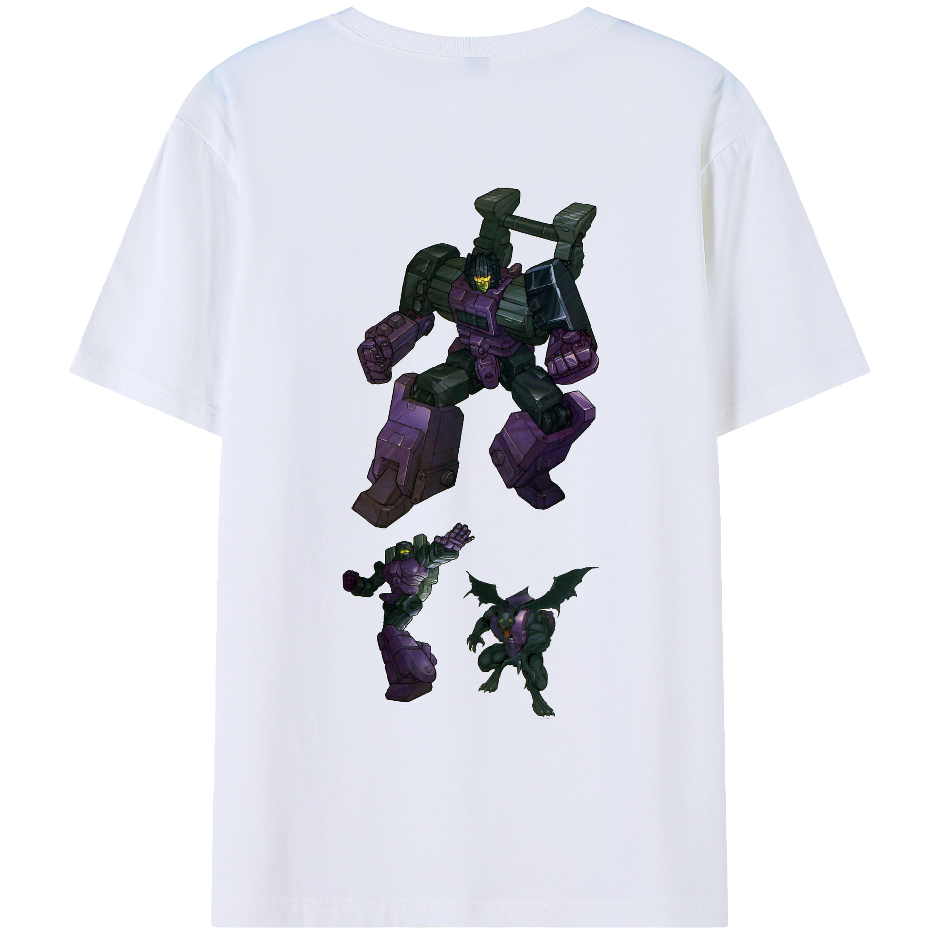 （画像用）  綿100％ メンズ半袖Tシャツ（バックプリント） 通気性
