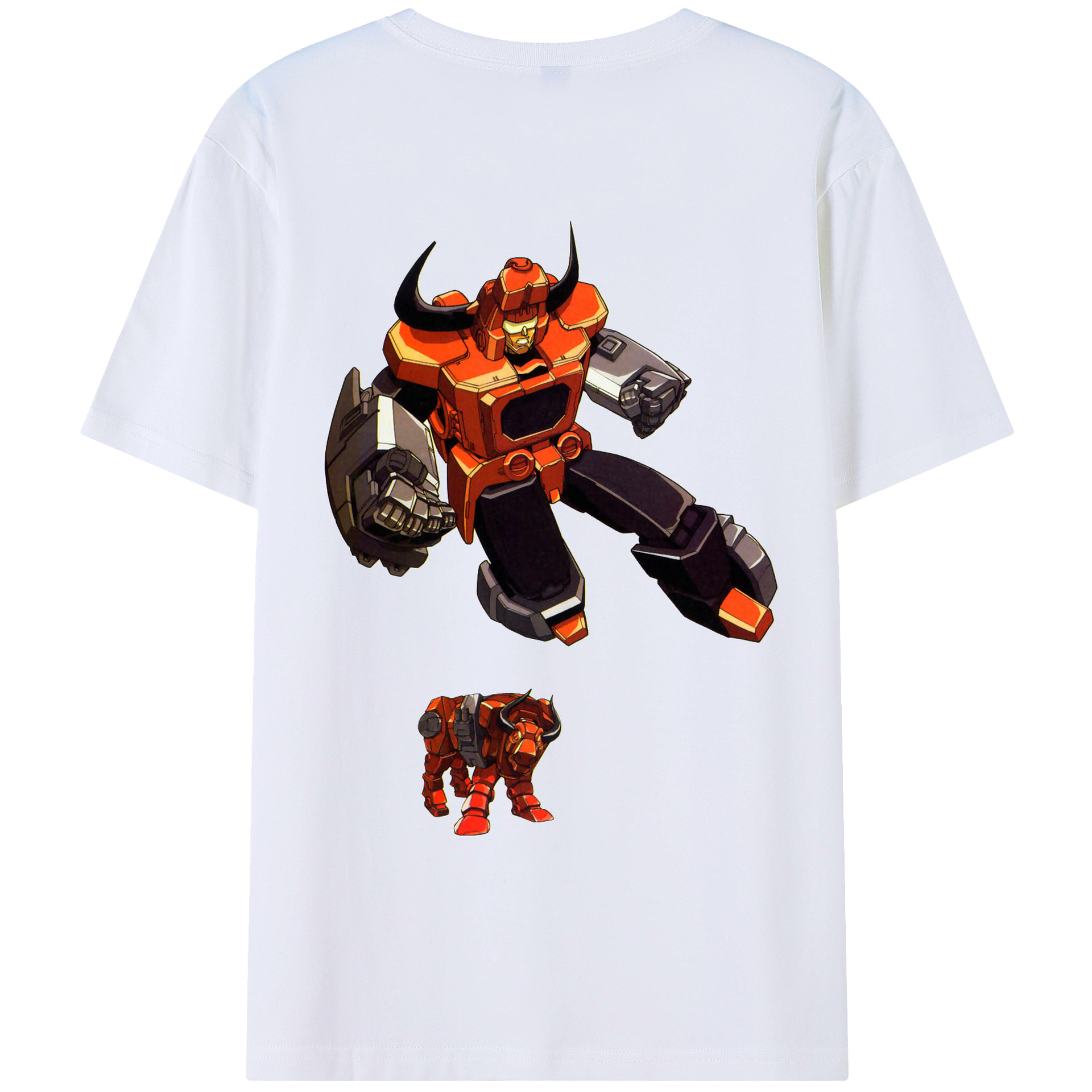 （画像用）  綿100％ メンズ半袖Tシャツ（バックプリント） 通気性