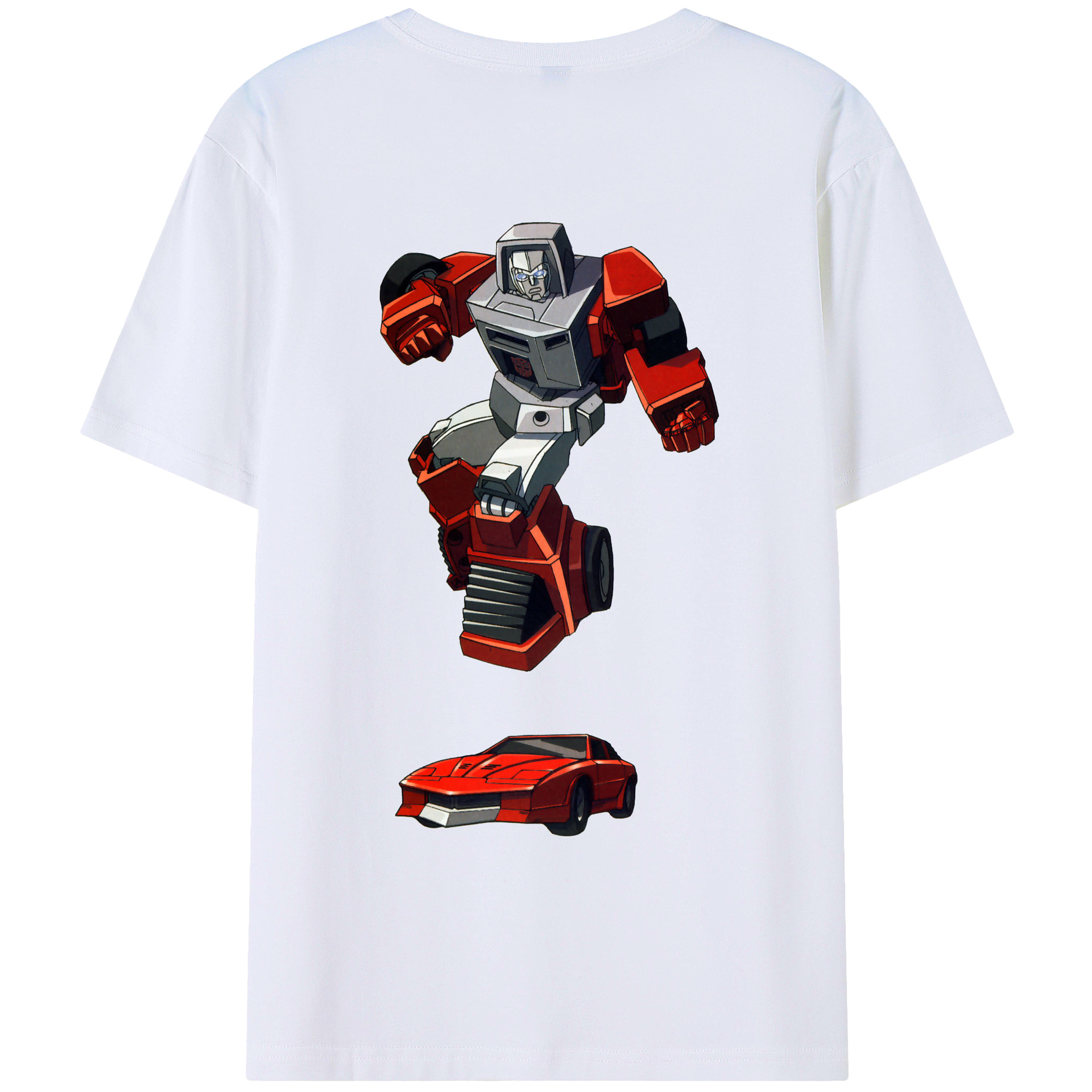 （画像用）  綿100％ メンズ半袖Tシャツ（バックプリント） 通気性