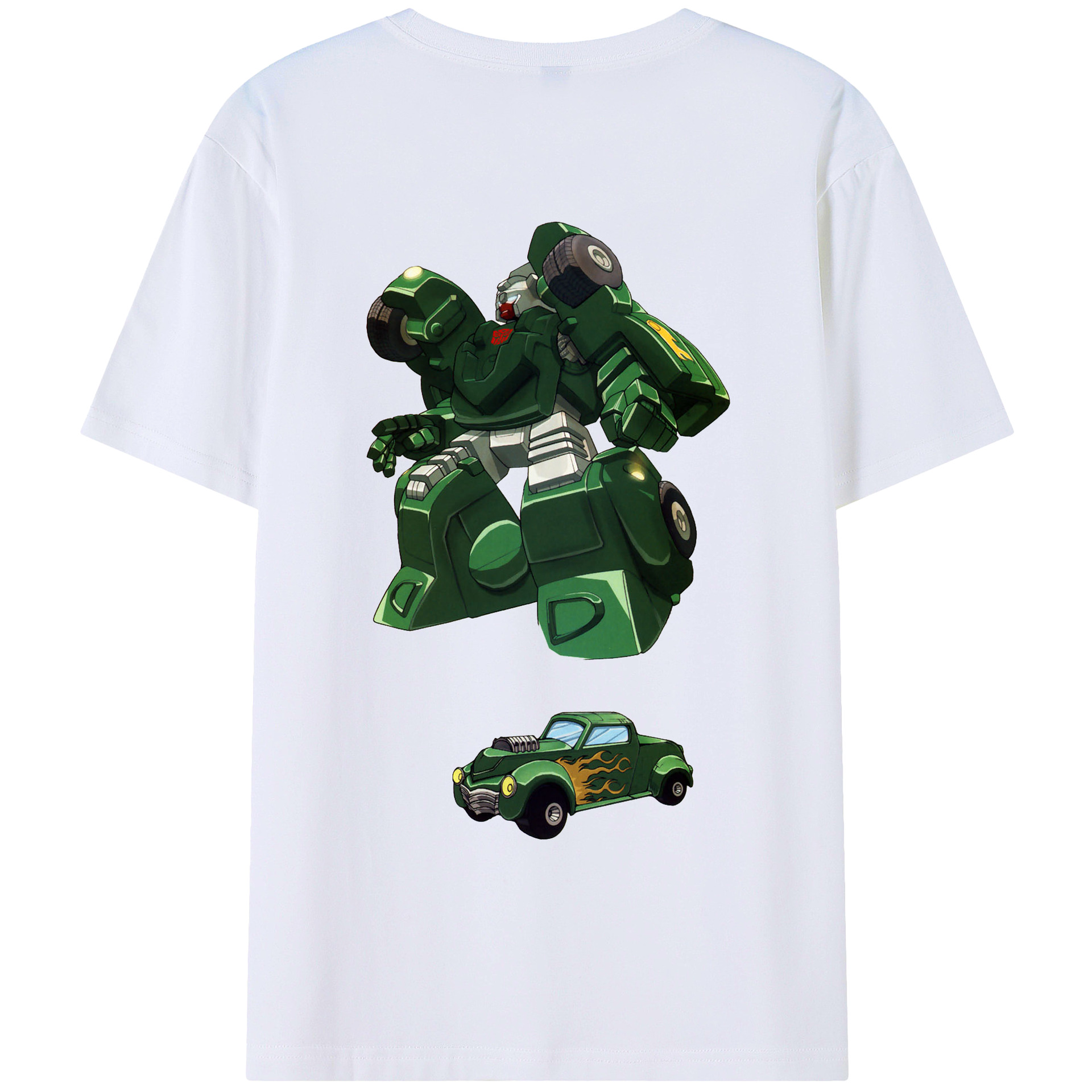 （画像用）  綿100％ メンズ半袖Tシャツ（バックプリント） 通気性