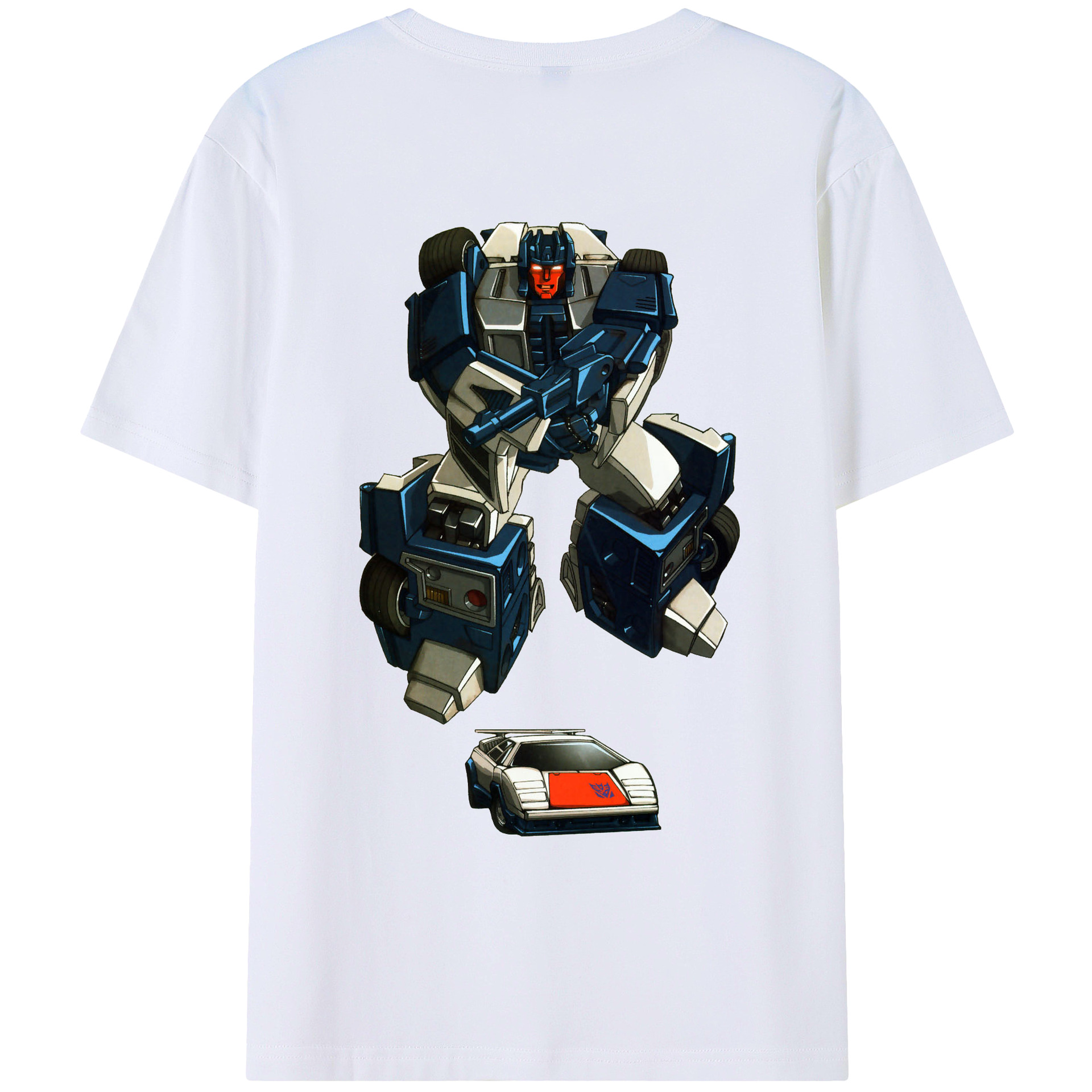 （画像用）  綿100％ メンズ半袖Tシャツ（バックプリント） 通気性