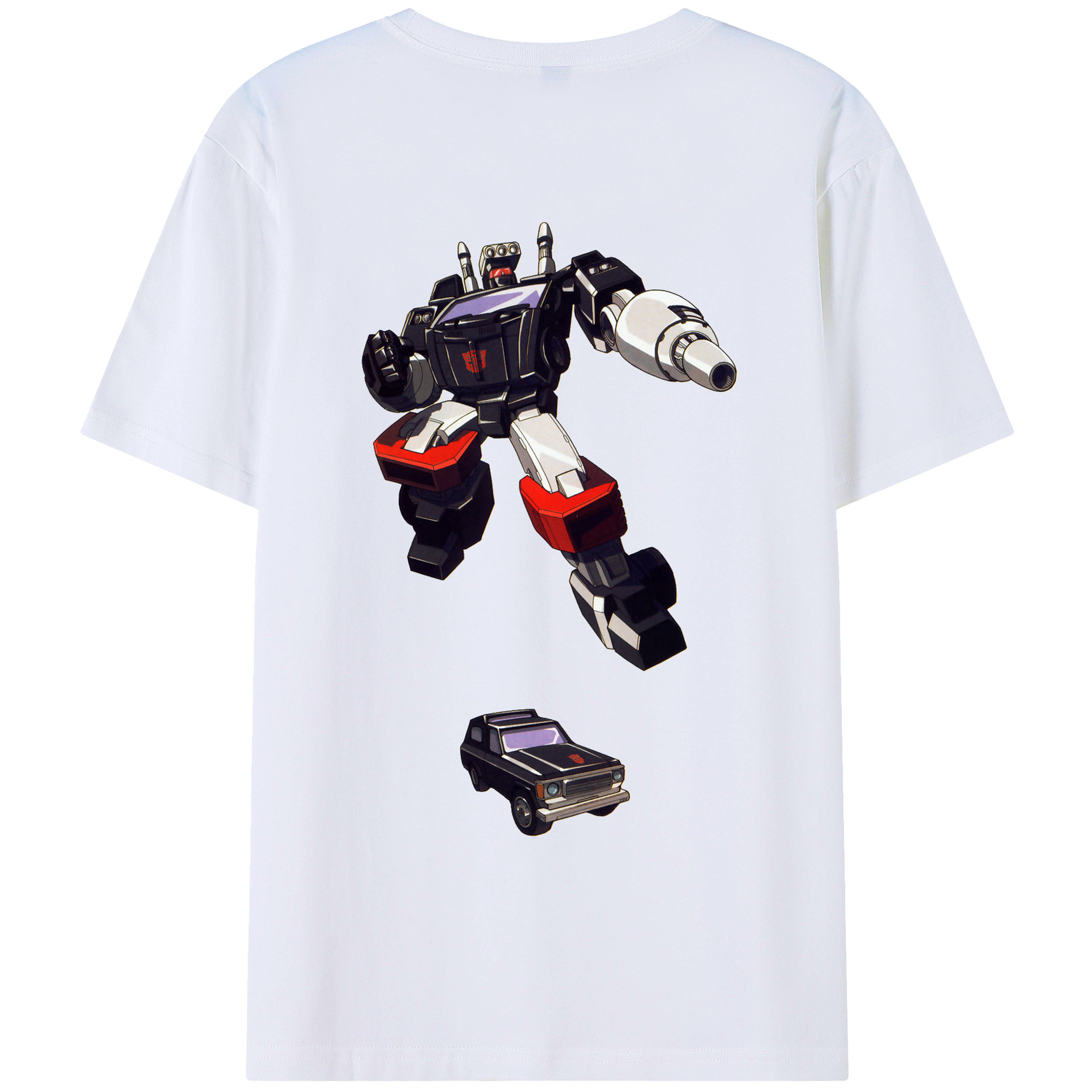 （画像用）  綿100％ メンズ半袖Tシャツ（バックプリント） 通気性