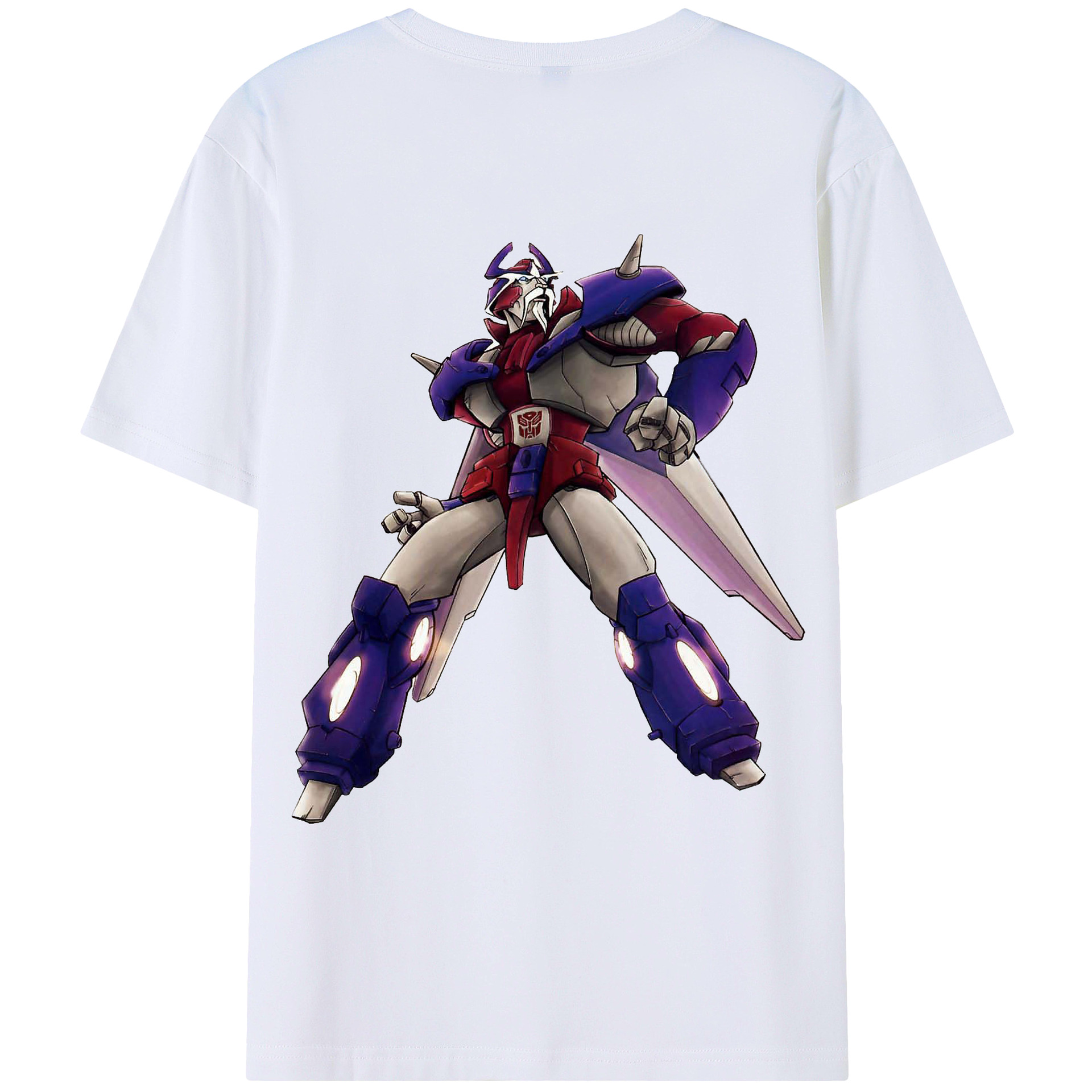 （画像用）  綿100％ メンズ半袖Tシャツ（バックプリント） 通気性