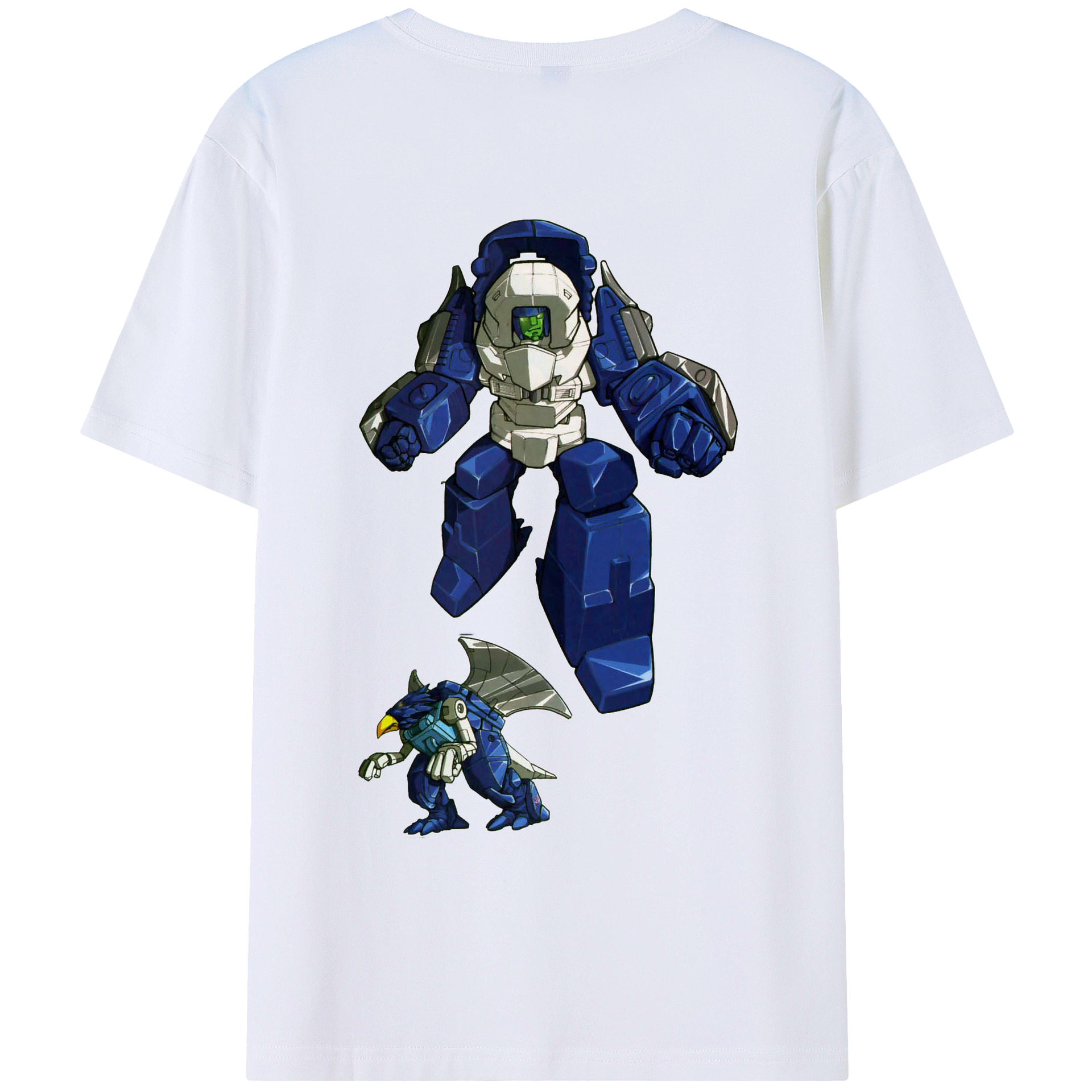 （画像用）  綿100％ メンズ半袖Tシャツ（バックプリント） 通気性