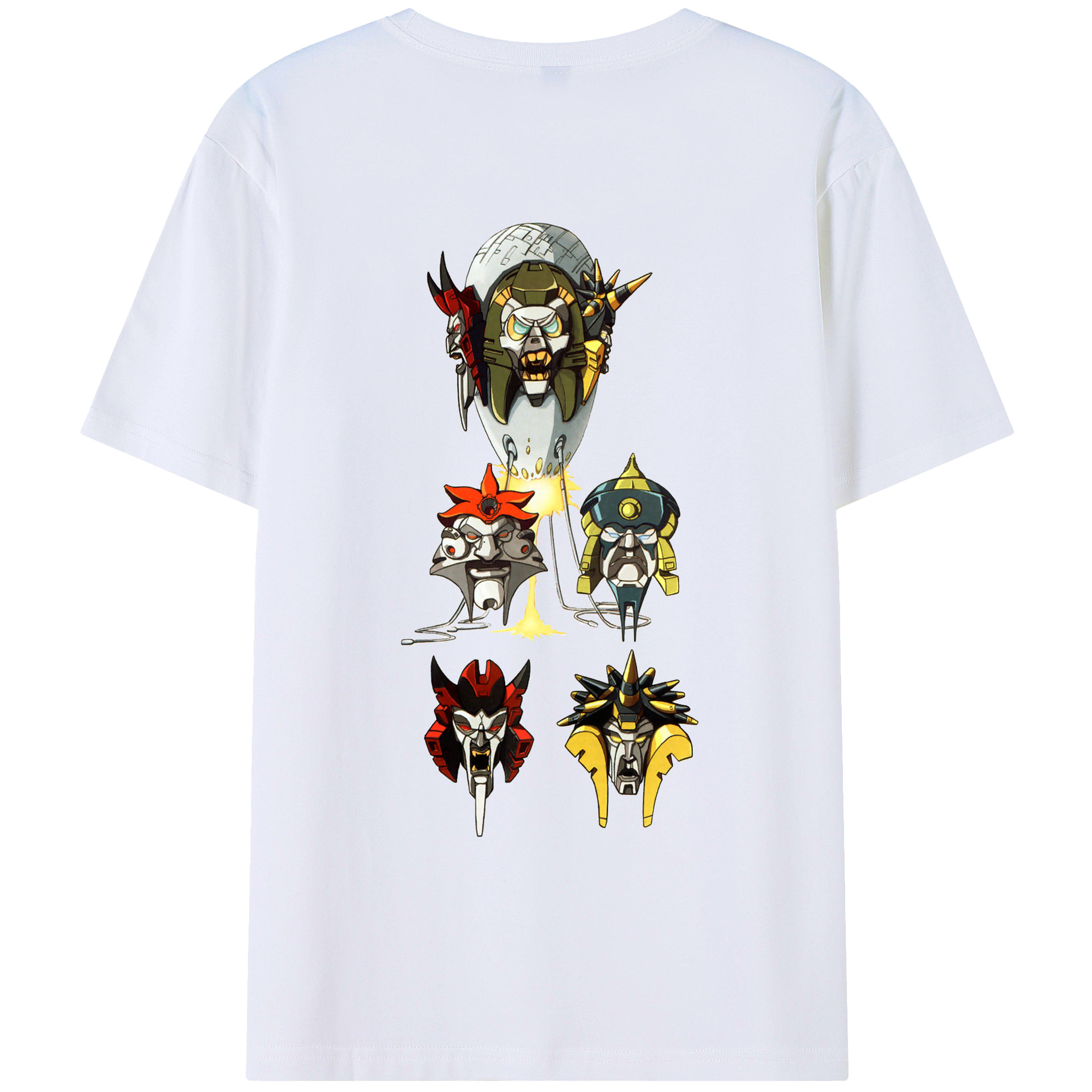 （画像用）  綿100％ メンズ半袖Tシャツ（バックプリント） 通気性
