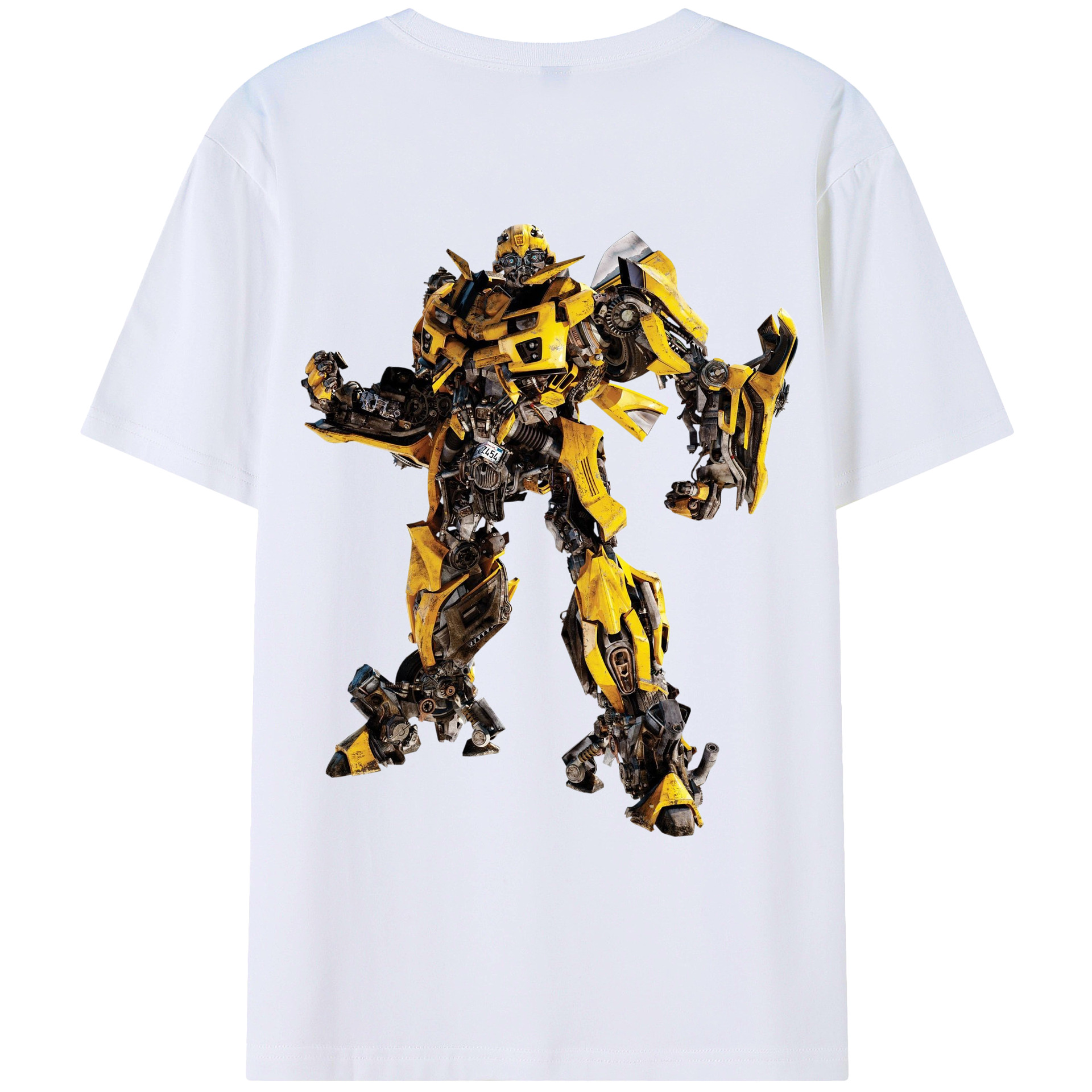 （画像用）  綿100％ メンズ半袖Tシャツ（バックプリント） 通気性