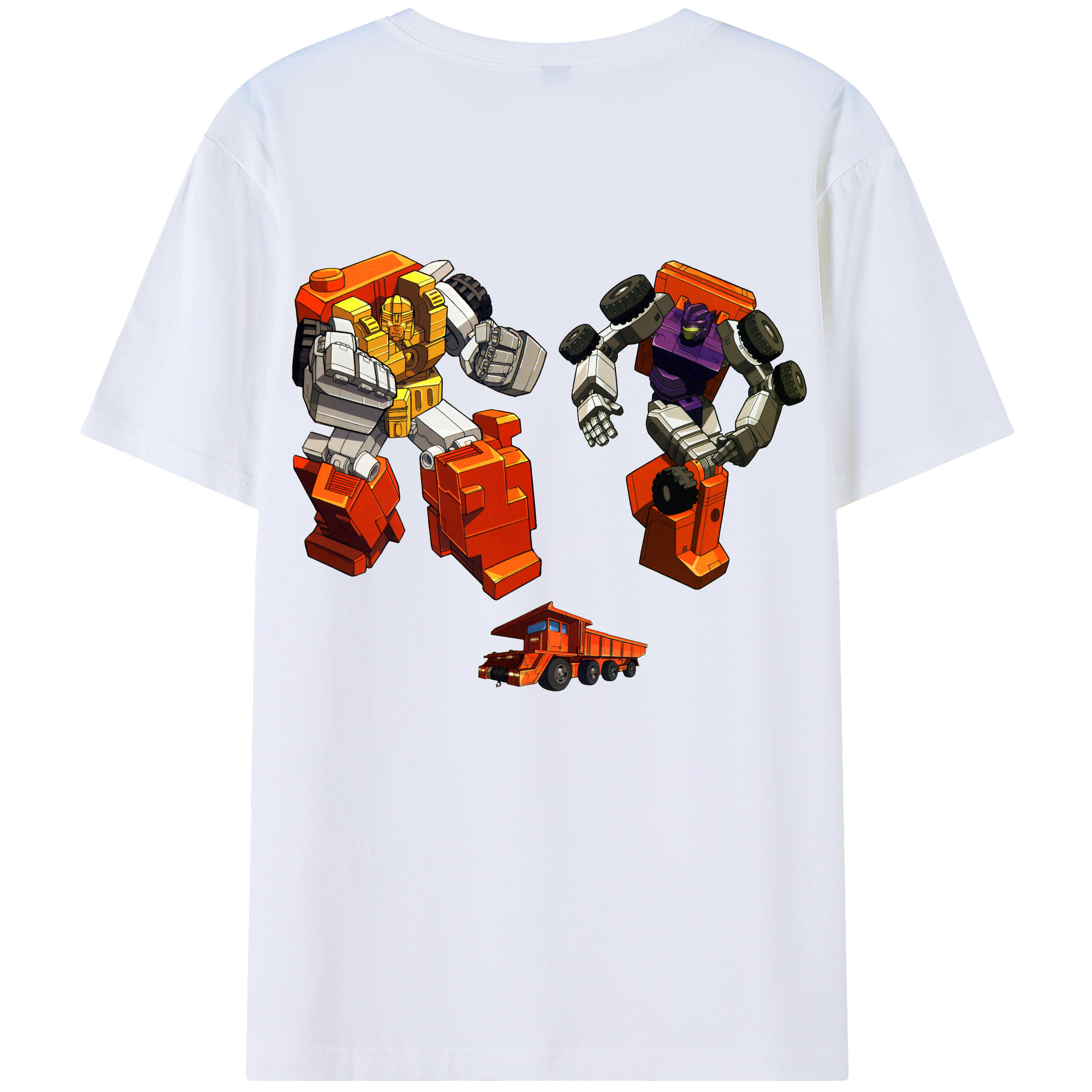 （画像用）  綿100％ メンズ半袖Tシャツ（バックプリント） 通気性
