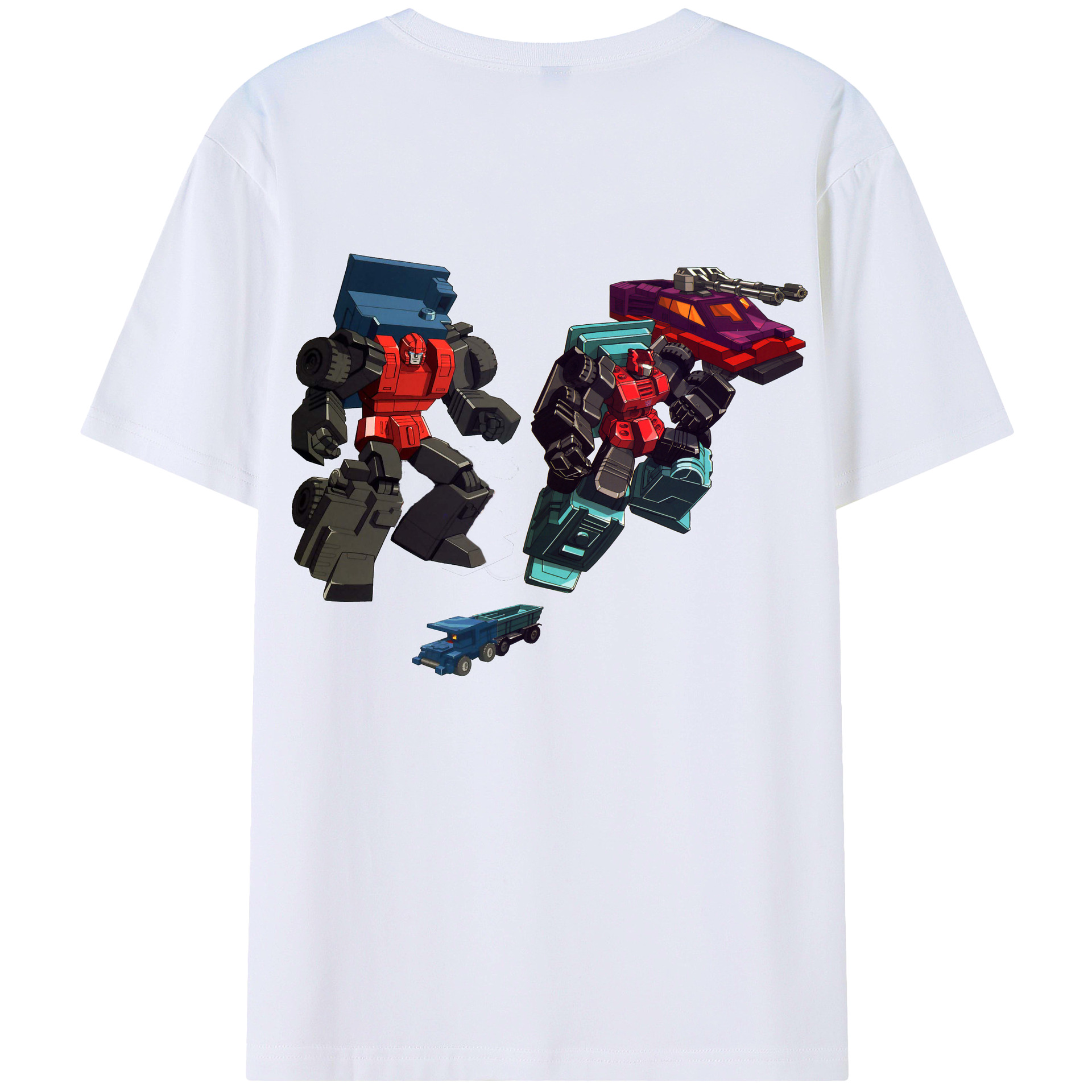 （画像用）  綿100％ メンズ半袖Tシャツ（バックプリント） 通気性
