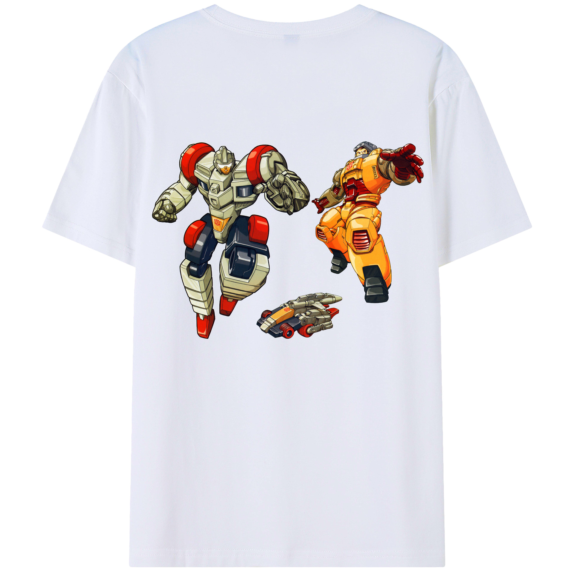 （画像用）  綿100％ メンズ半袖Tシャツ（バックプリント） 通気性