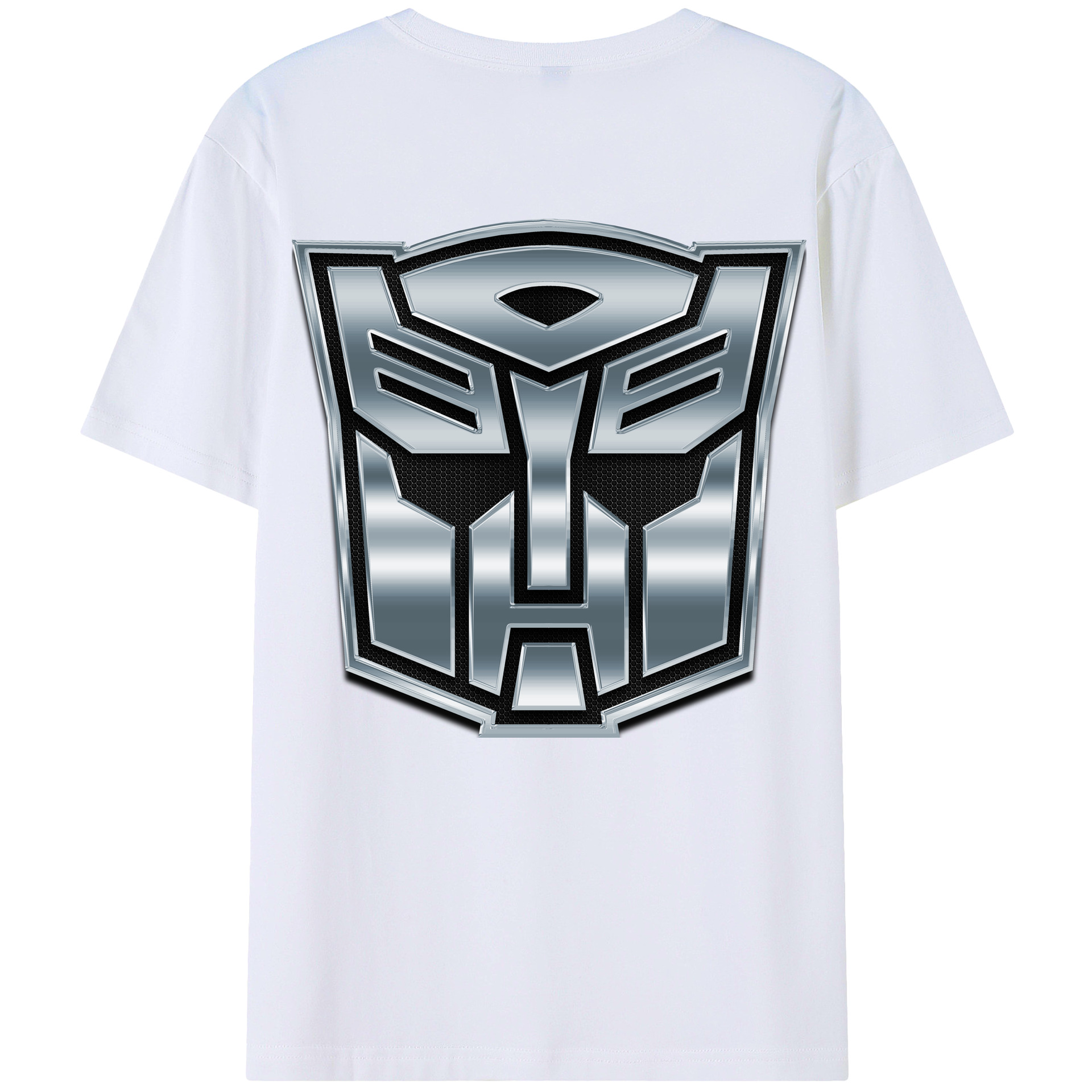 （画像用）  綿100％ メンズ半袖Tシャツ（バックプリント） 通気性
