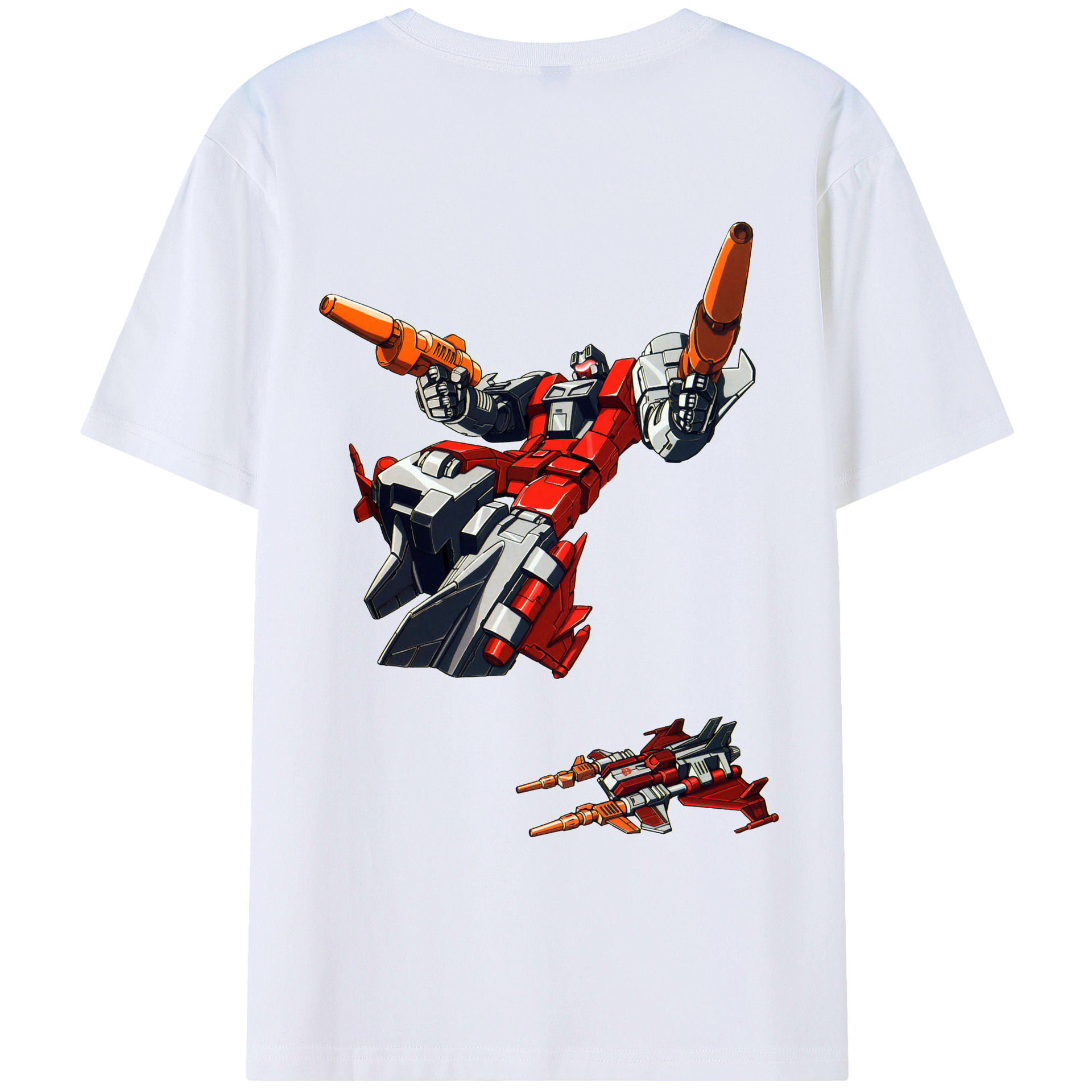 （画像用）  綿100％ メンズ半袖Tシャツ（バックプリント） 通気性