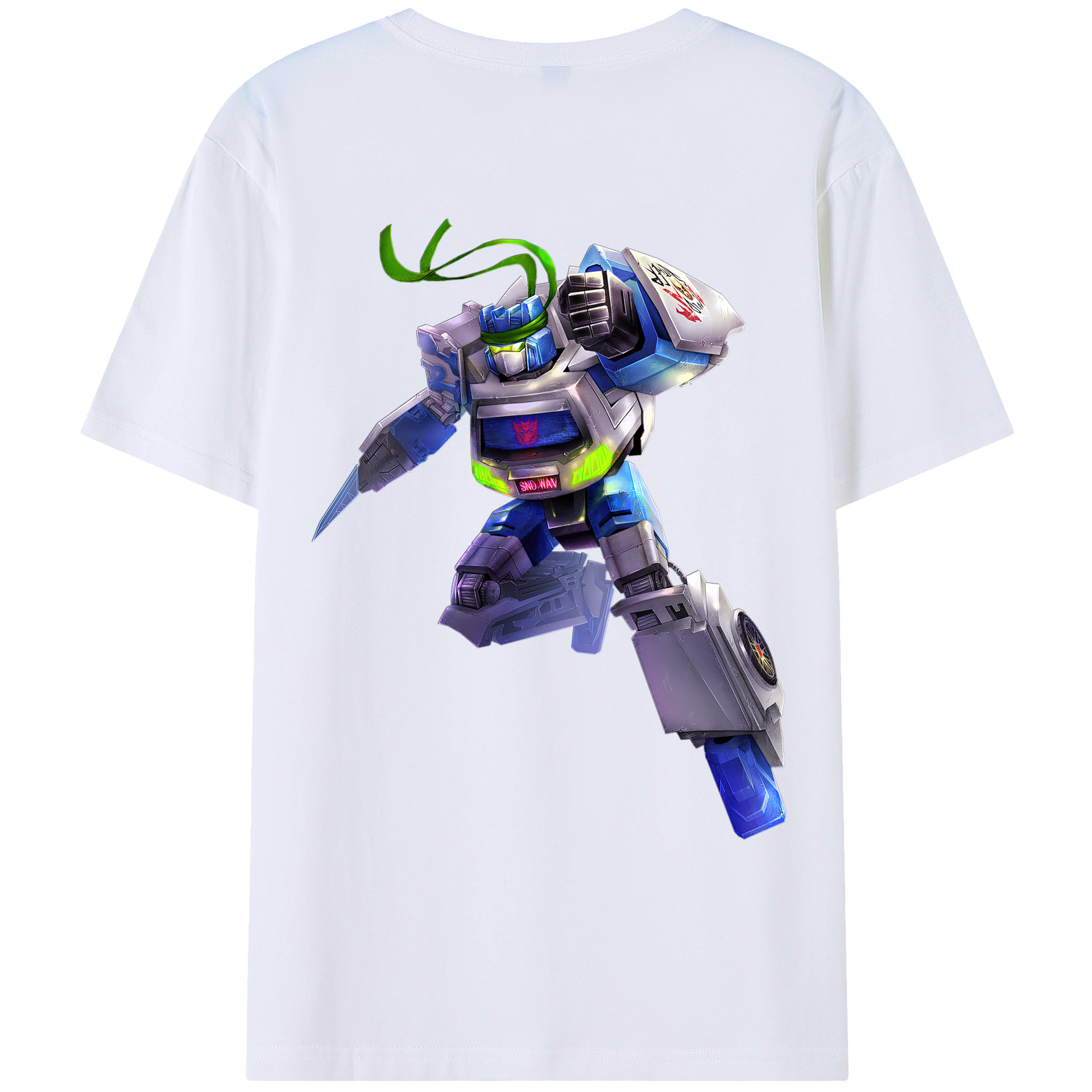 （画像用）  綿100％ メンズ半袖Tシャツ（バックプリント） 通気性