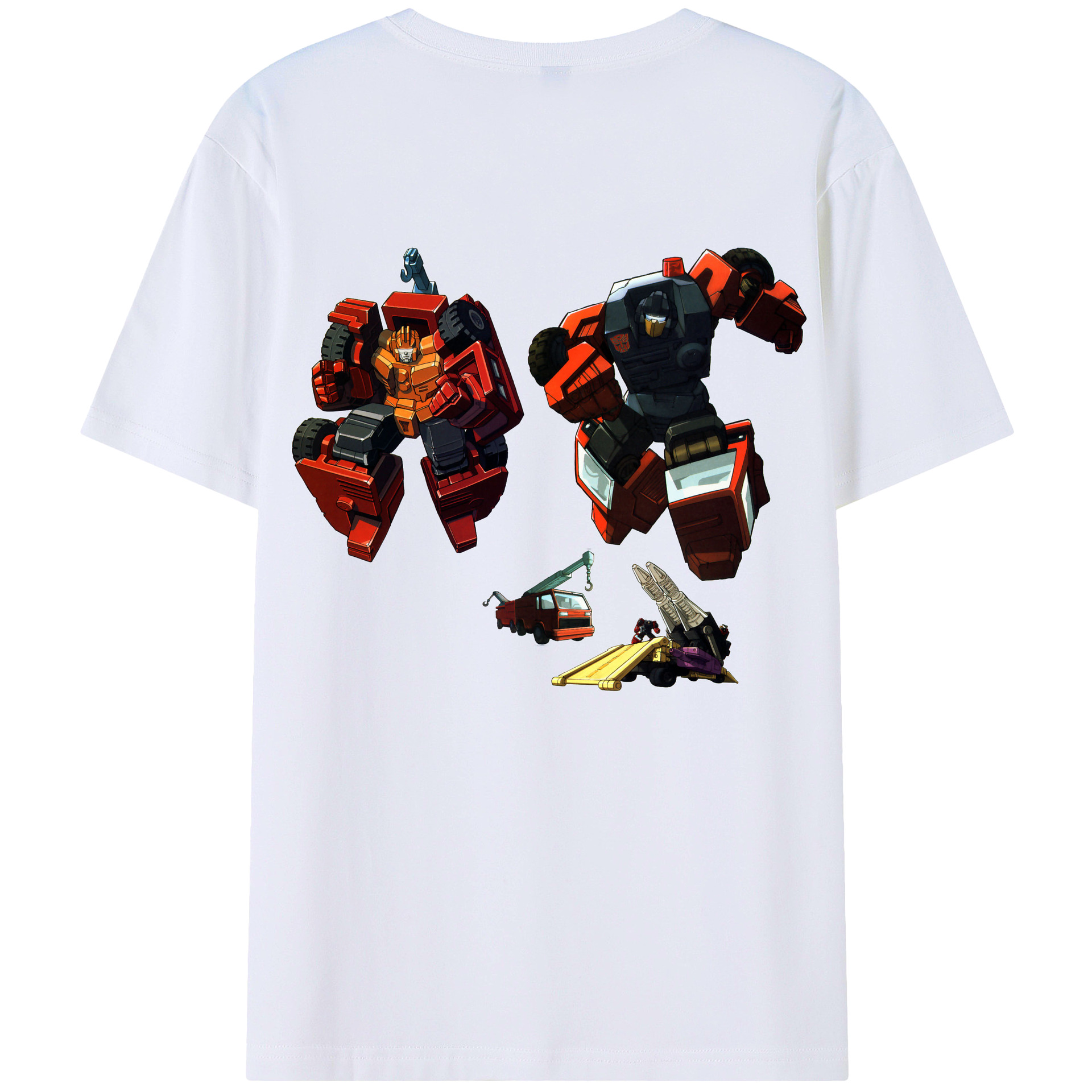 （画像用）  綿100％ メンズ半袖Tシャツ（バックプリント） 通気性