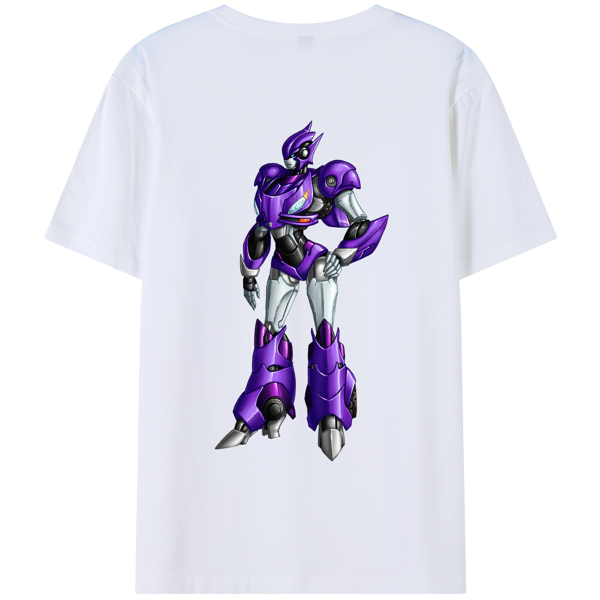 （画像用）  綿100％ メンズ半袖Tシャツ（バックプリント） 通気性