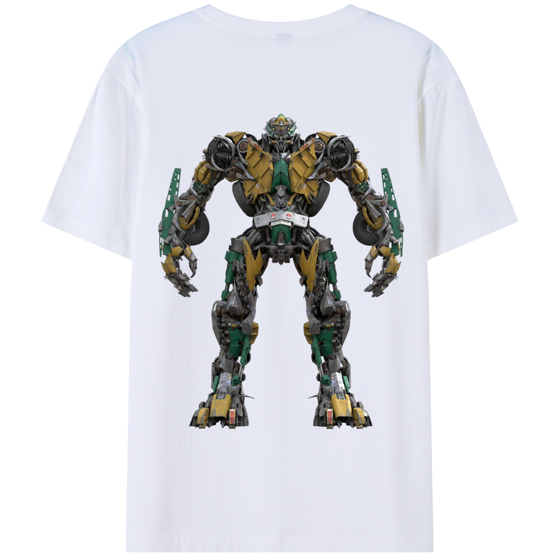 （画像用）  綿100％ メンズ半袖Tシャツ（バックプリント） 通気性