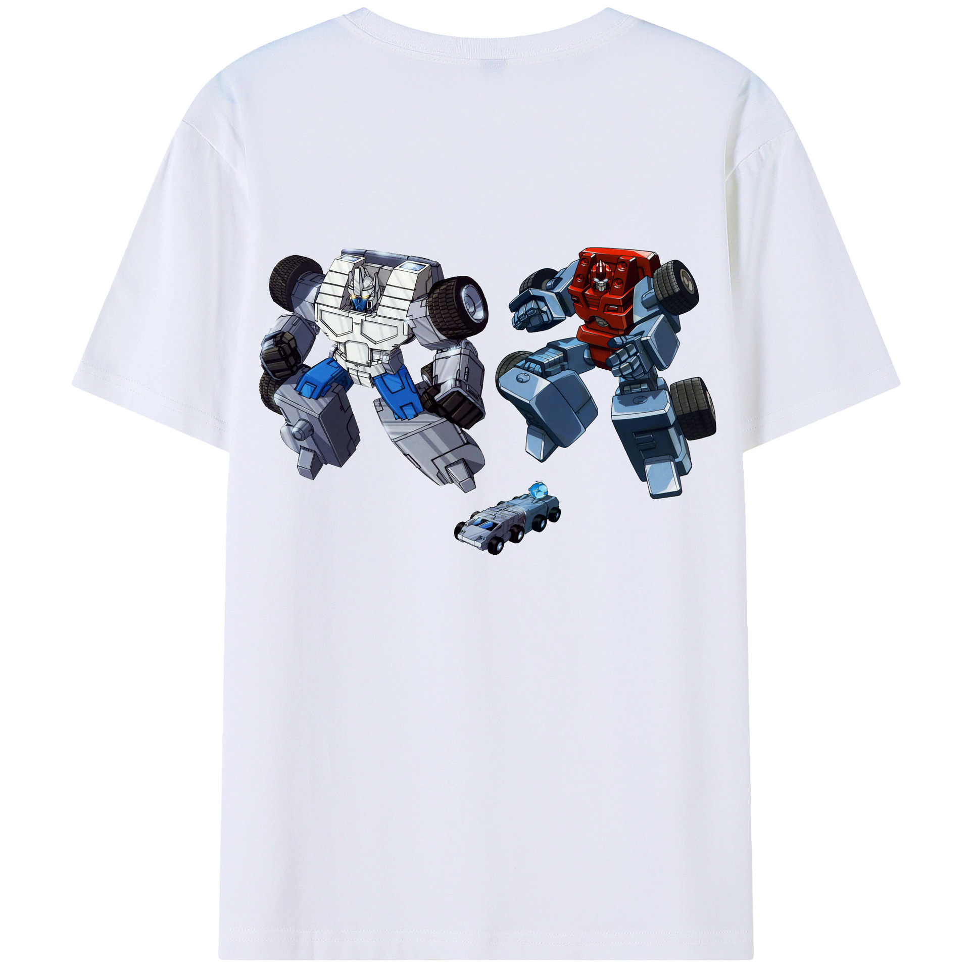 （画像用）  綿100％ メンズ半袖Tシャツ（バックプリント） 通気性