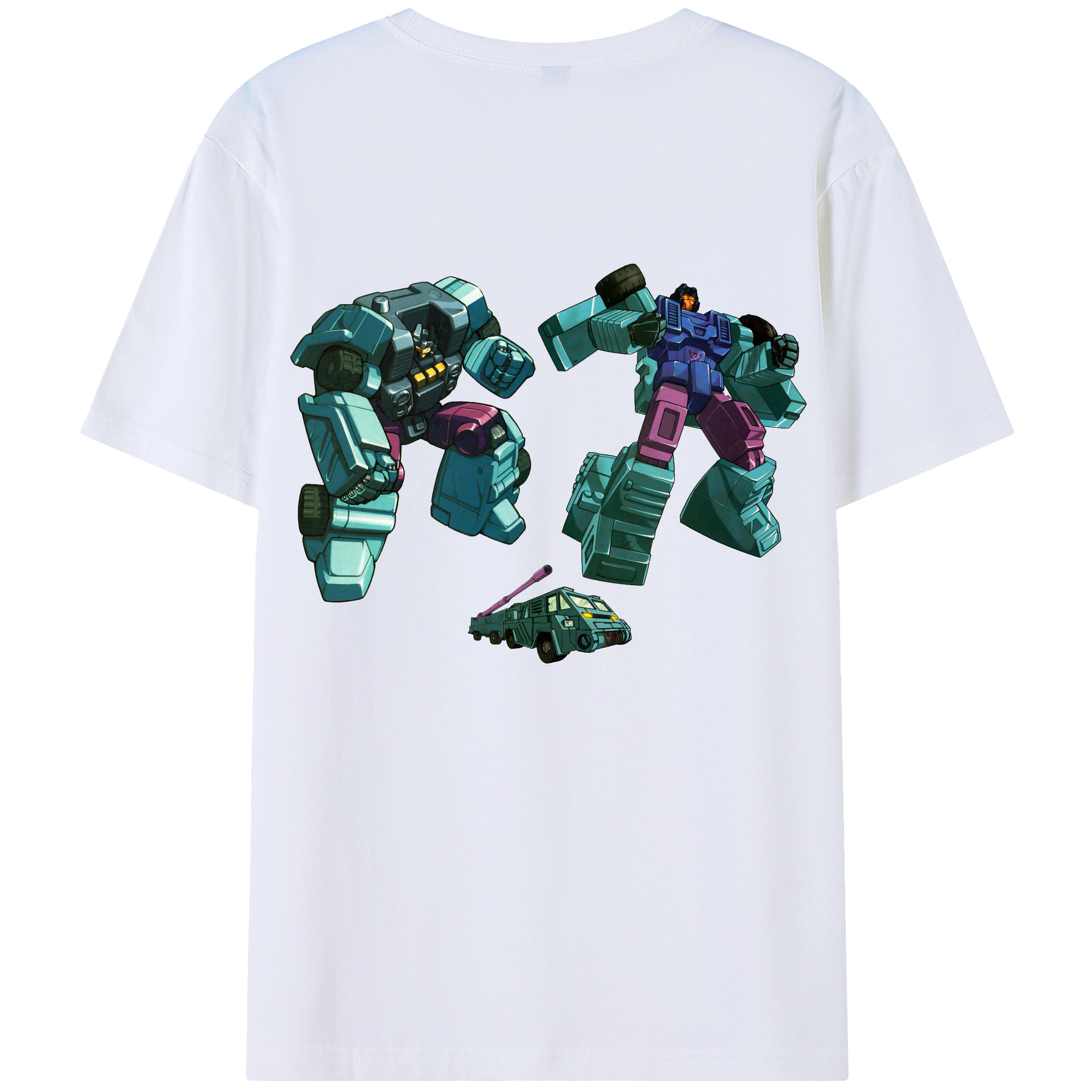 （画像用）  綿100％ メンズ半袖Tシャツ（バックプリント） 通気性