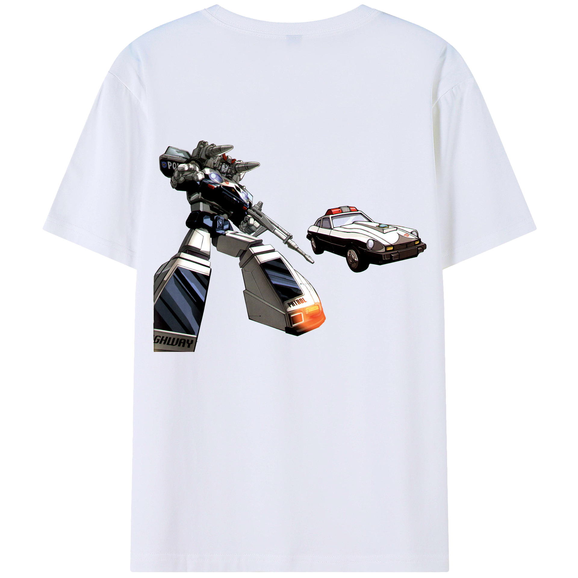 （画像用）  綿100％ メンズ半袖Tシャツ（バックプリント） 通気性