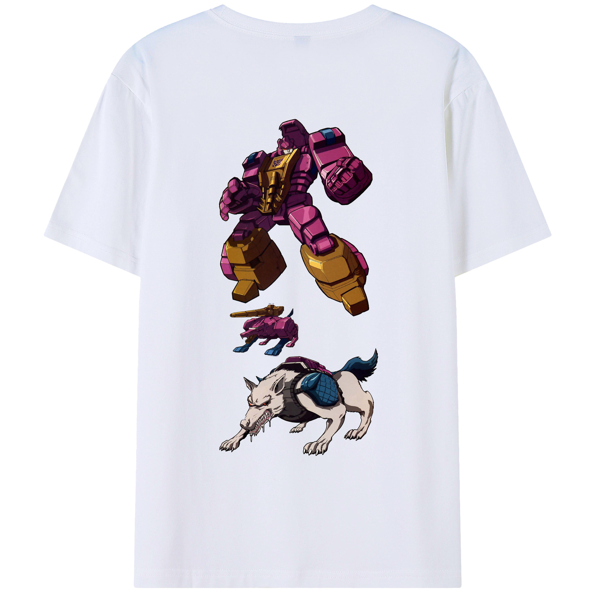 （画像用）  綿100％ メンズ半袖Tシャツ（バックプリント） 通気性