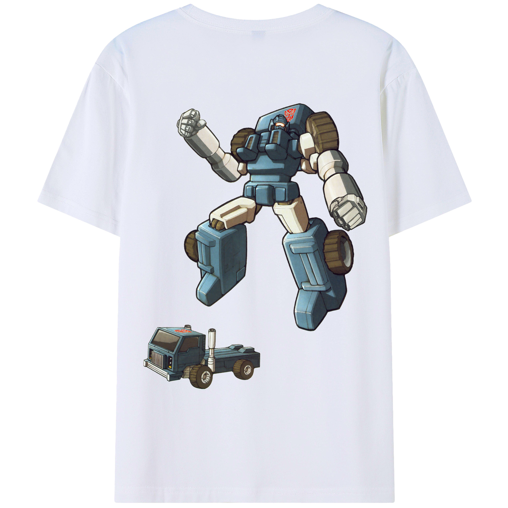（画像用）  綿100％ メンズ半袖Tシャツ（バックプリント） 通気性