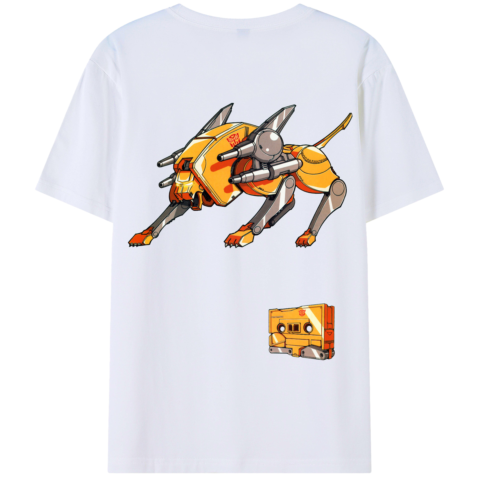 （画像用）  綿100％ メンズ半袖Tシャツ（バックプリント） 通気性