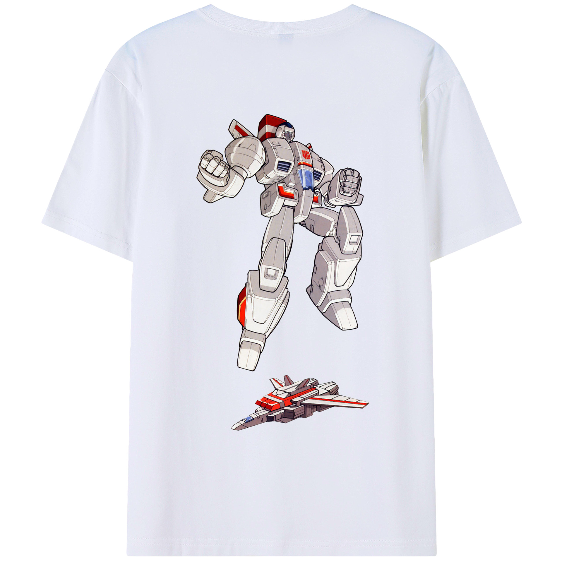 （画像用）  綿100％ メンズ半袖Tシャツ（バックプリント） 通気性