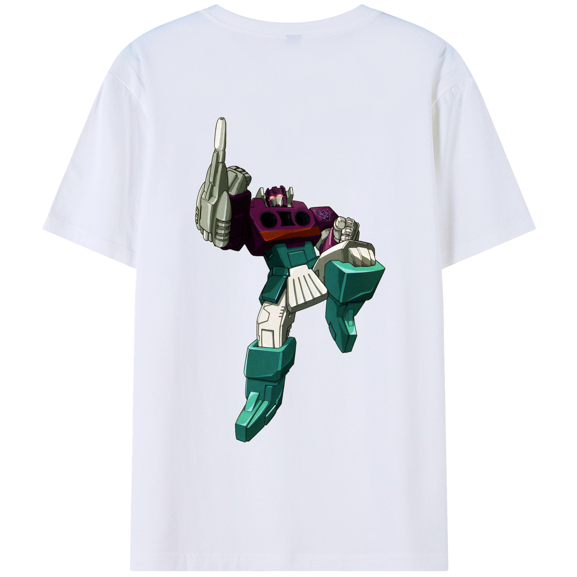 （画像用）  綿100％ メンズ半袖Tシャツ（バックプリント） 通気性