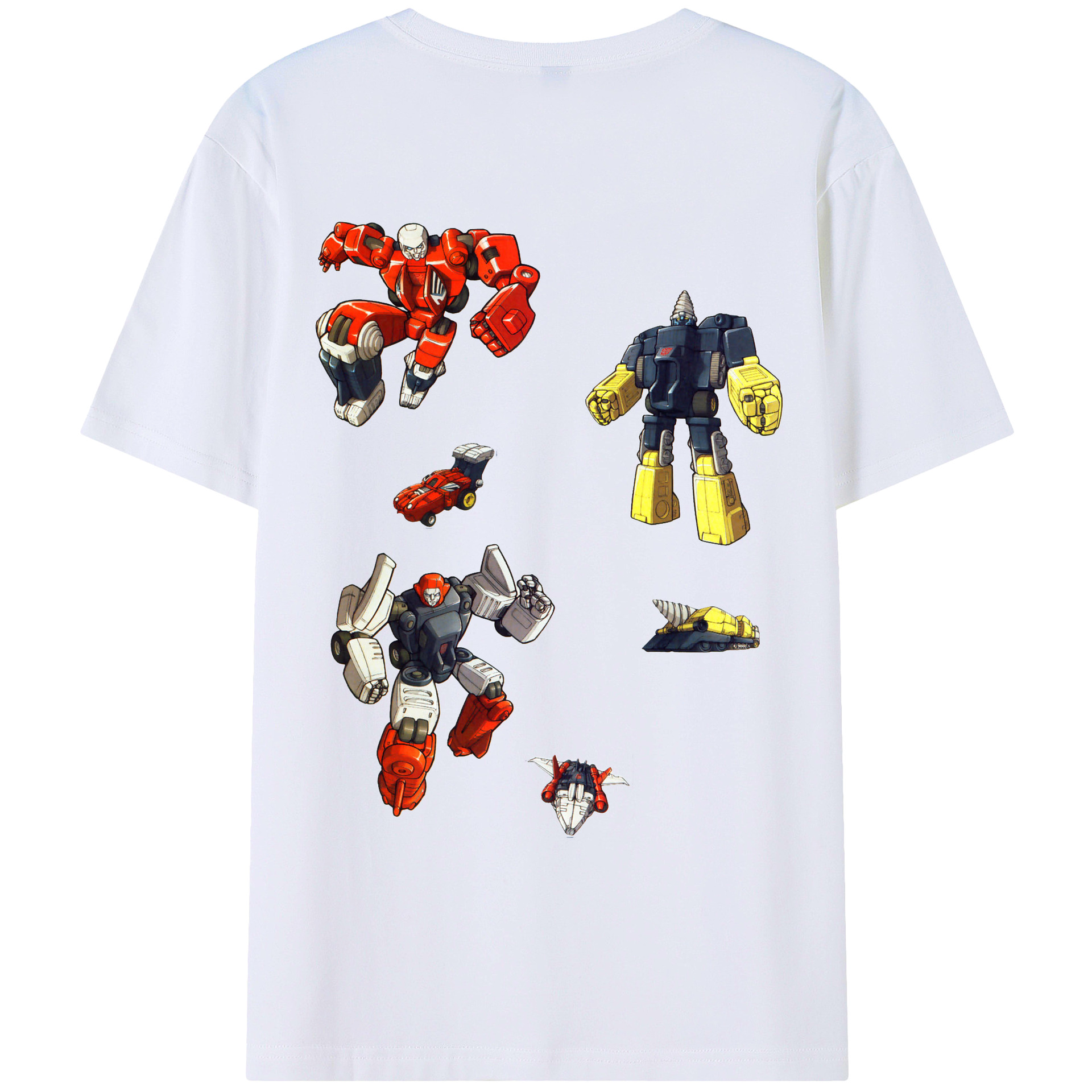 （画像用）  綿100％ メンズ半袖Tシャツ（バックプリント） 通気性