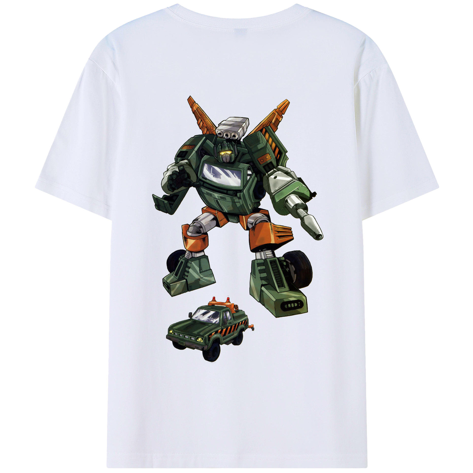 （画像用）  綿100％ メンズ半袖Tシャツ（バックプリント） 通気性