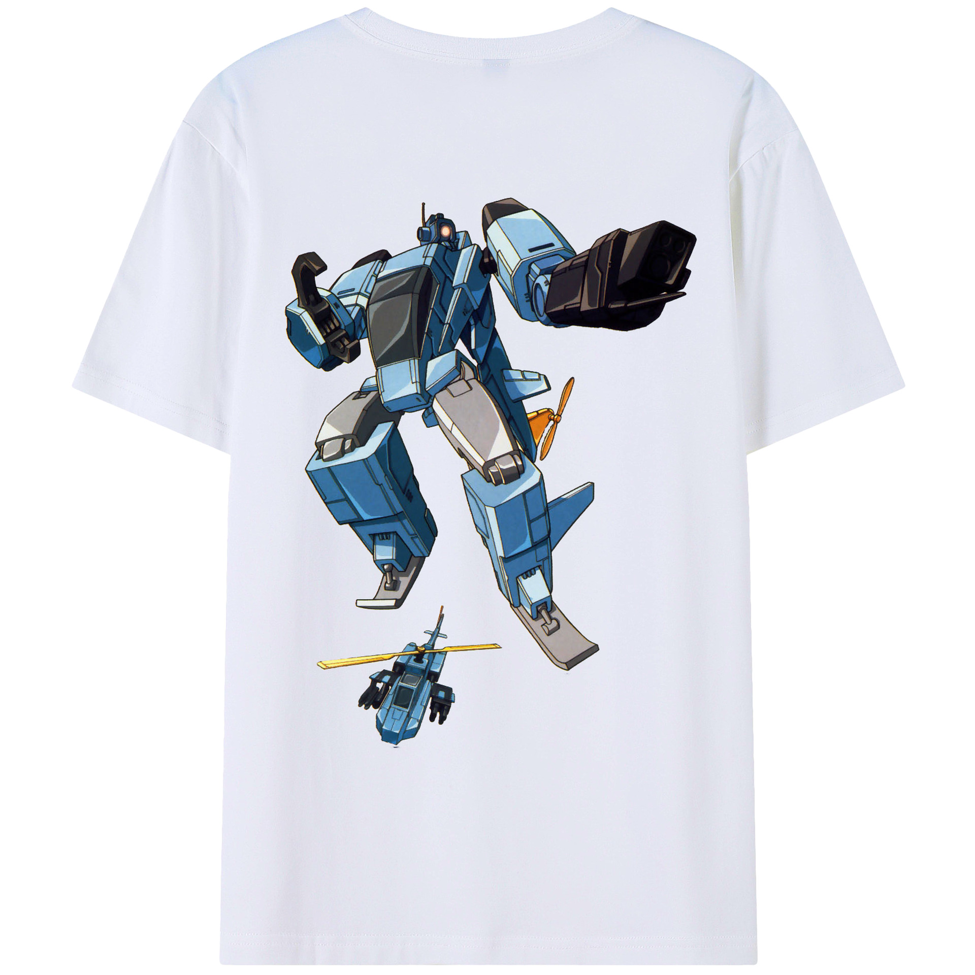 （画像用）  綿100％ メンズ半袖Tシャツ（バックプリント） 通気性