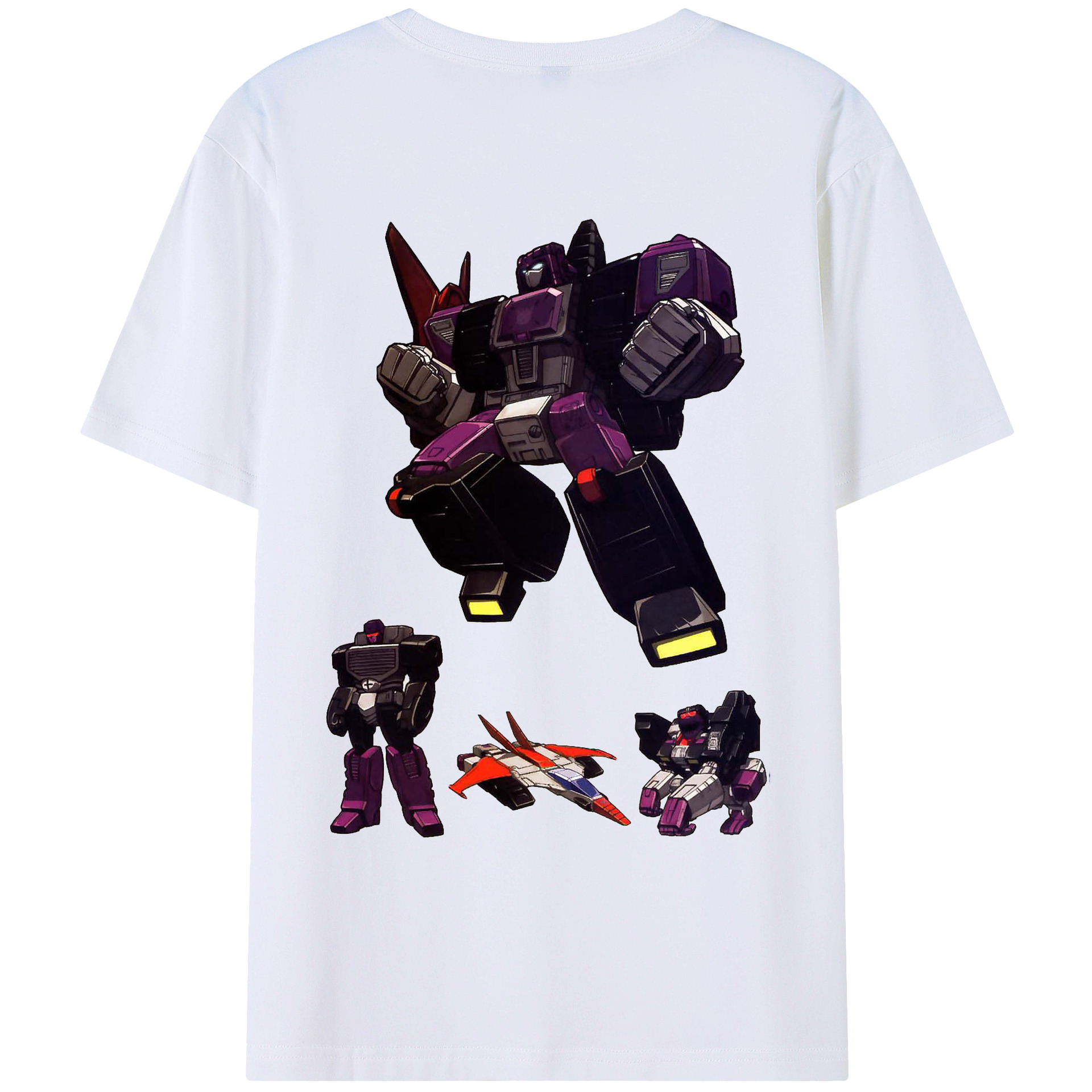 （画像用）  綿100％ メンズ半袖Tシャツ（バックプリント） 通気性