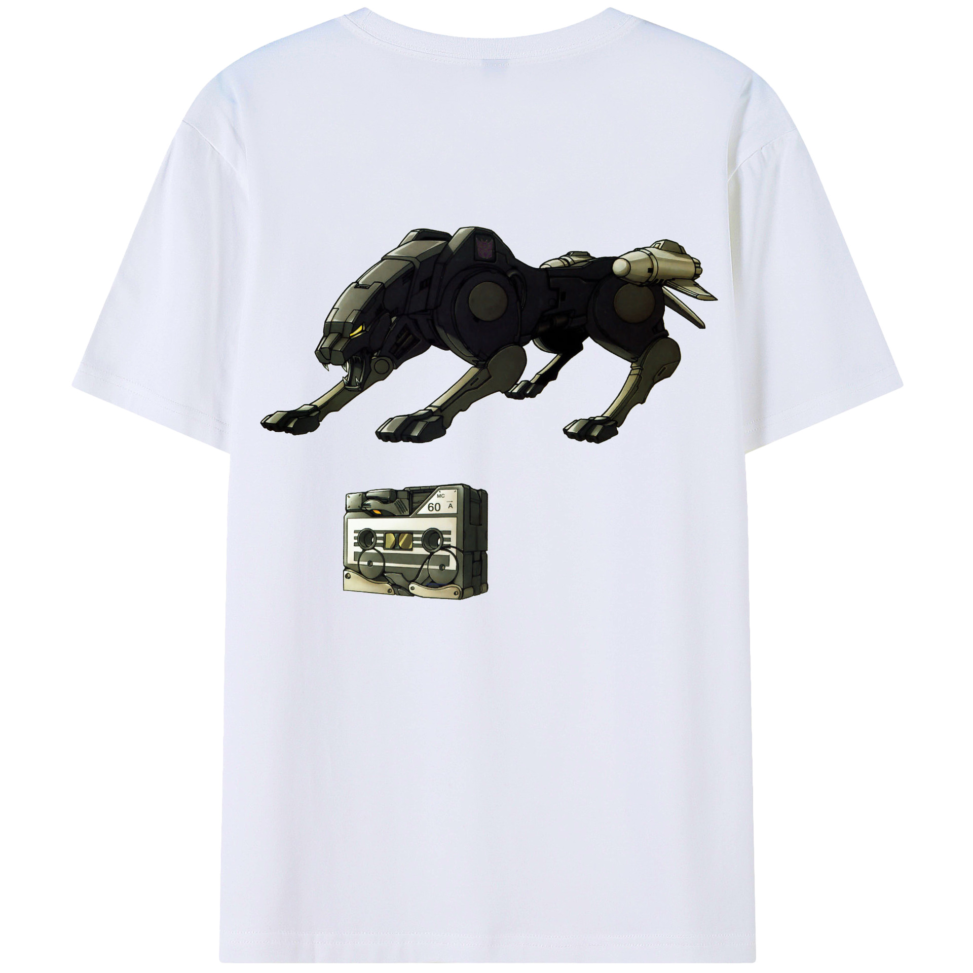 （画像用）  綿100％ メンズ半袖Tシャツ（バックプリント） 通気性